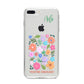 Floral Poster iPhone 8 Plus Bumper Case on Silver iPhone