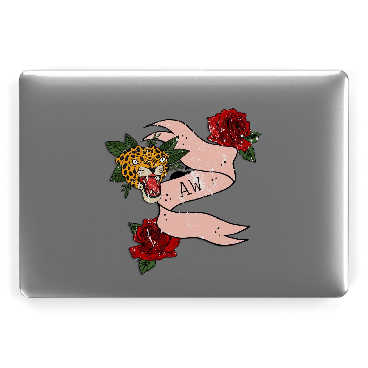 Floral Scroll Custom Apple MacBook Case