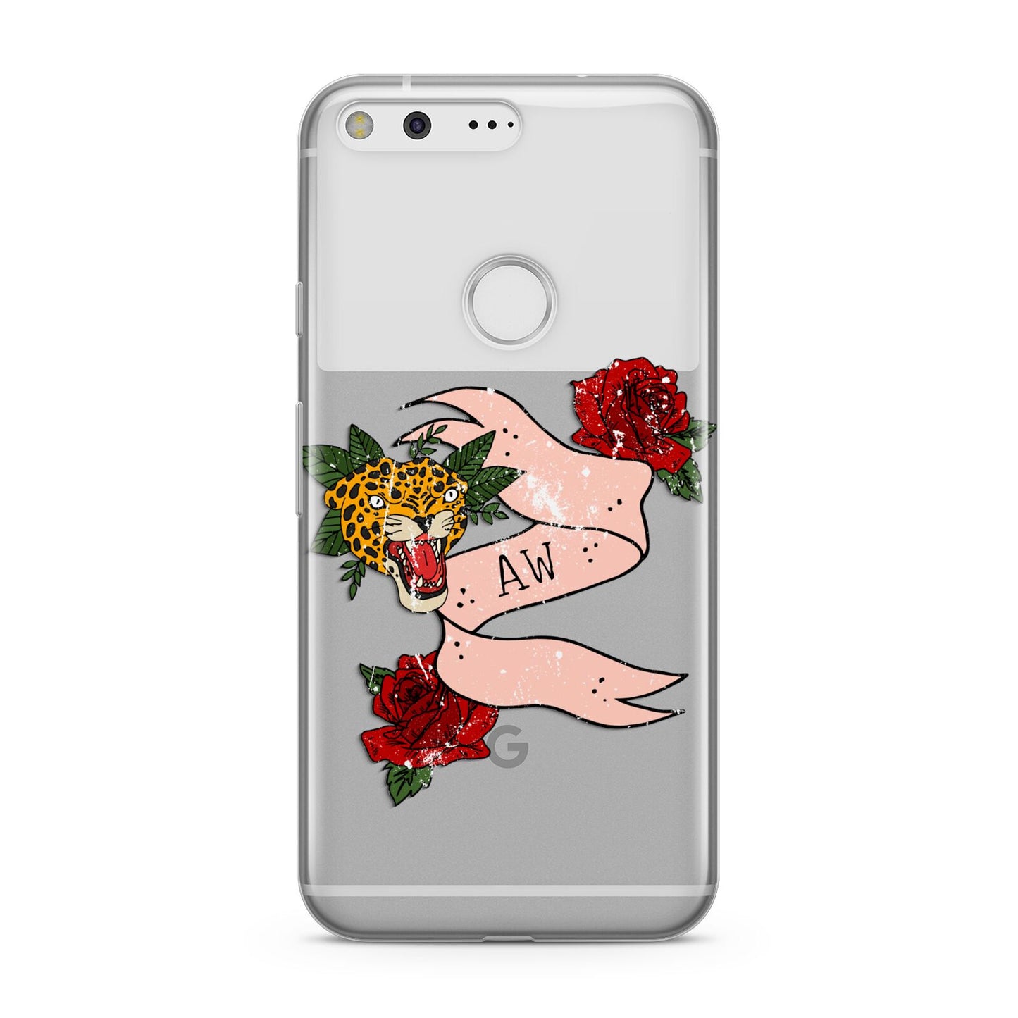 Floral Scroll Custom Google Pixel Case