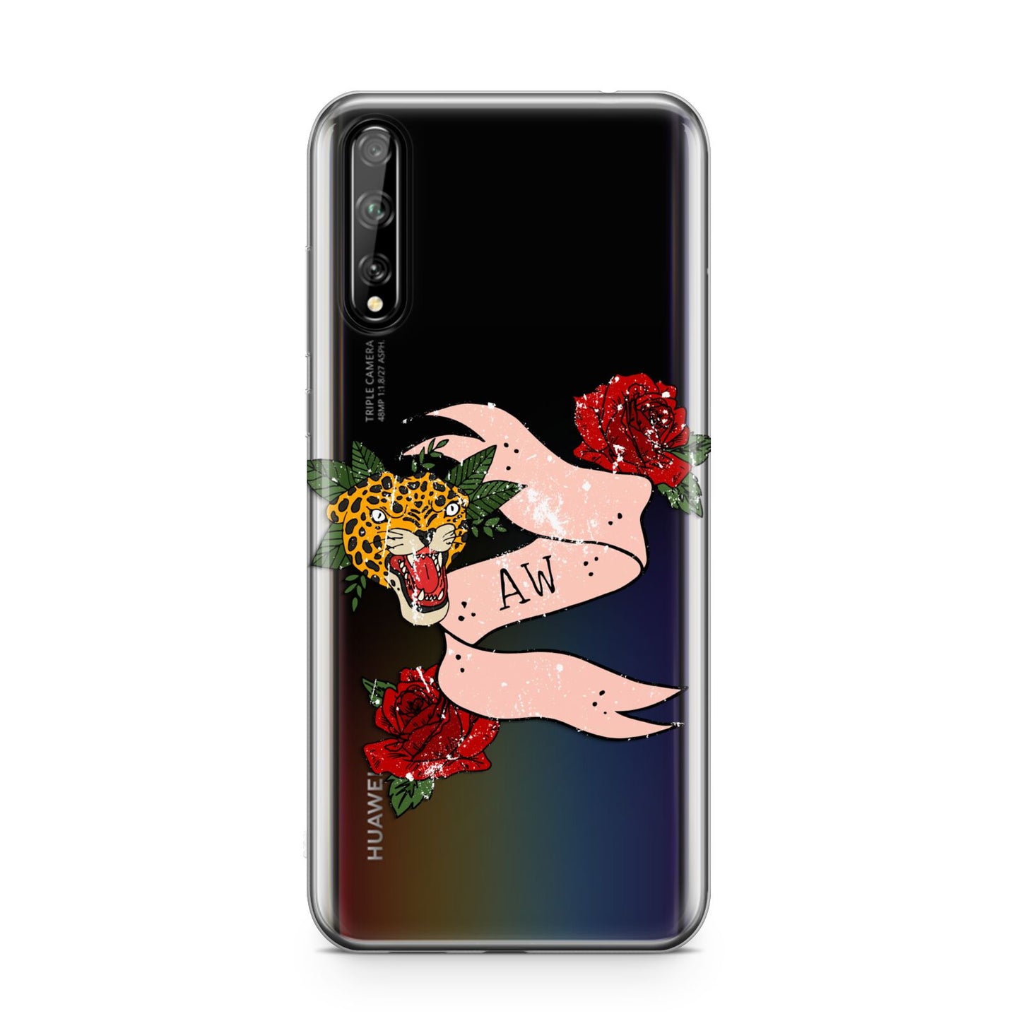 Floral Scroll Custom Huawei Enjoy 10s Phone Case