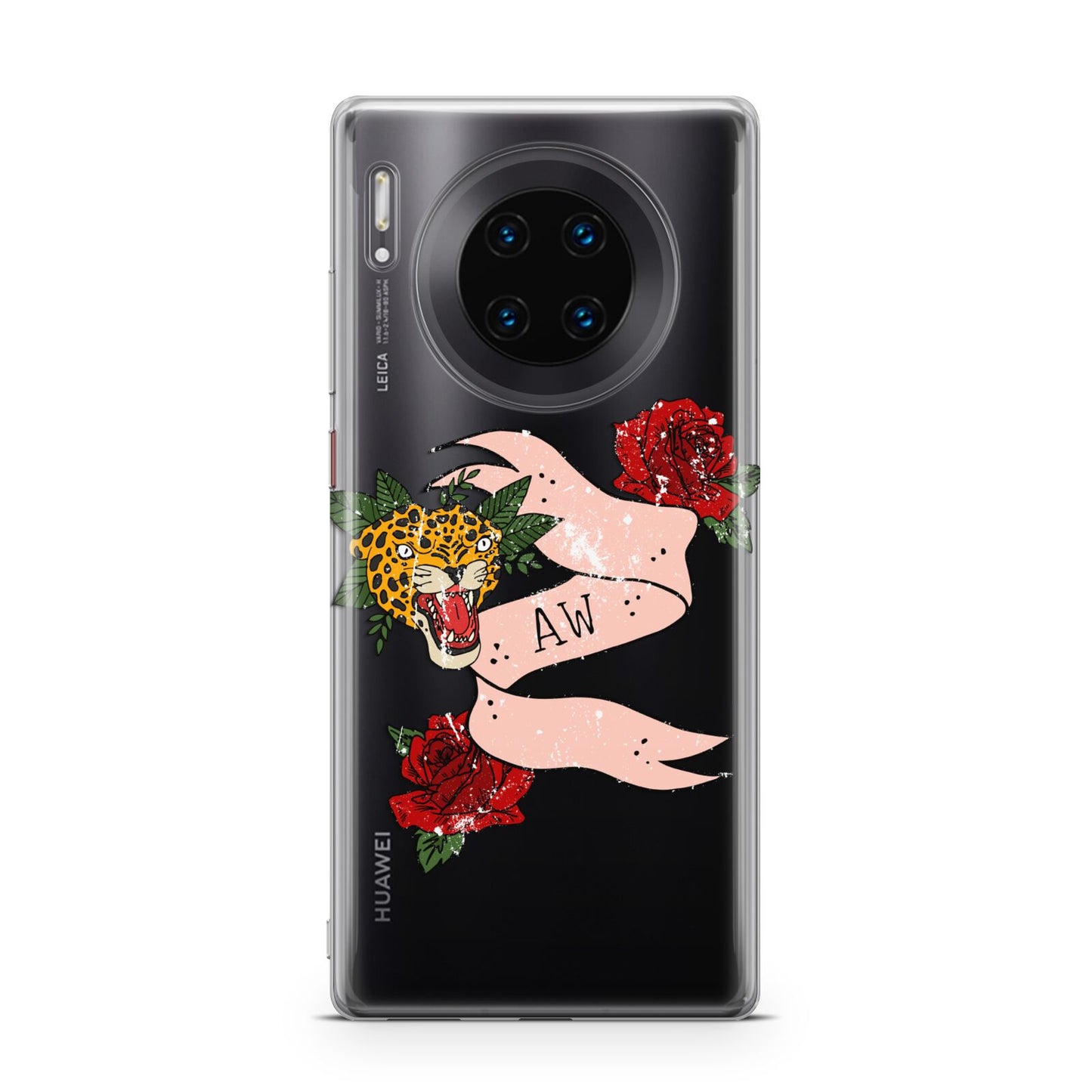 Floral Scroll Custom Huawei Mate 30 Pro Phone Case