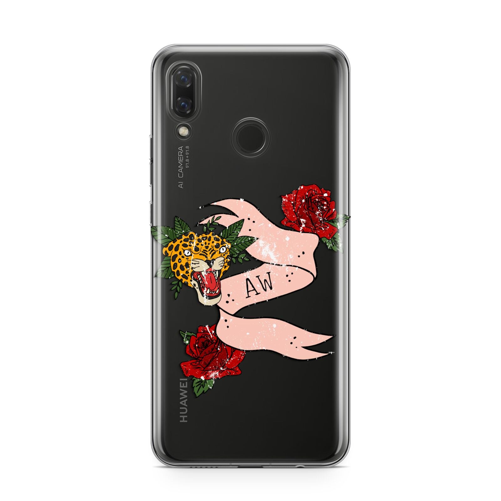 Floral Scroll Custom Huawei Nova 3 Phone Case