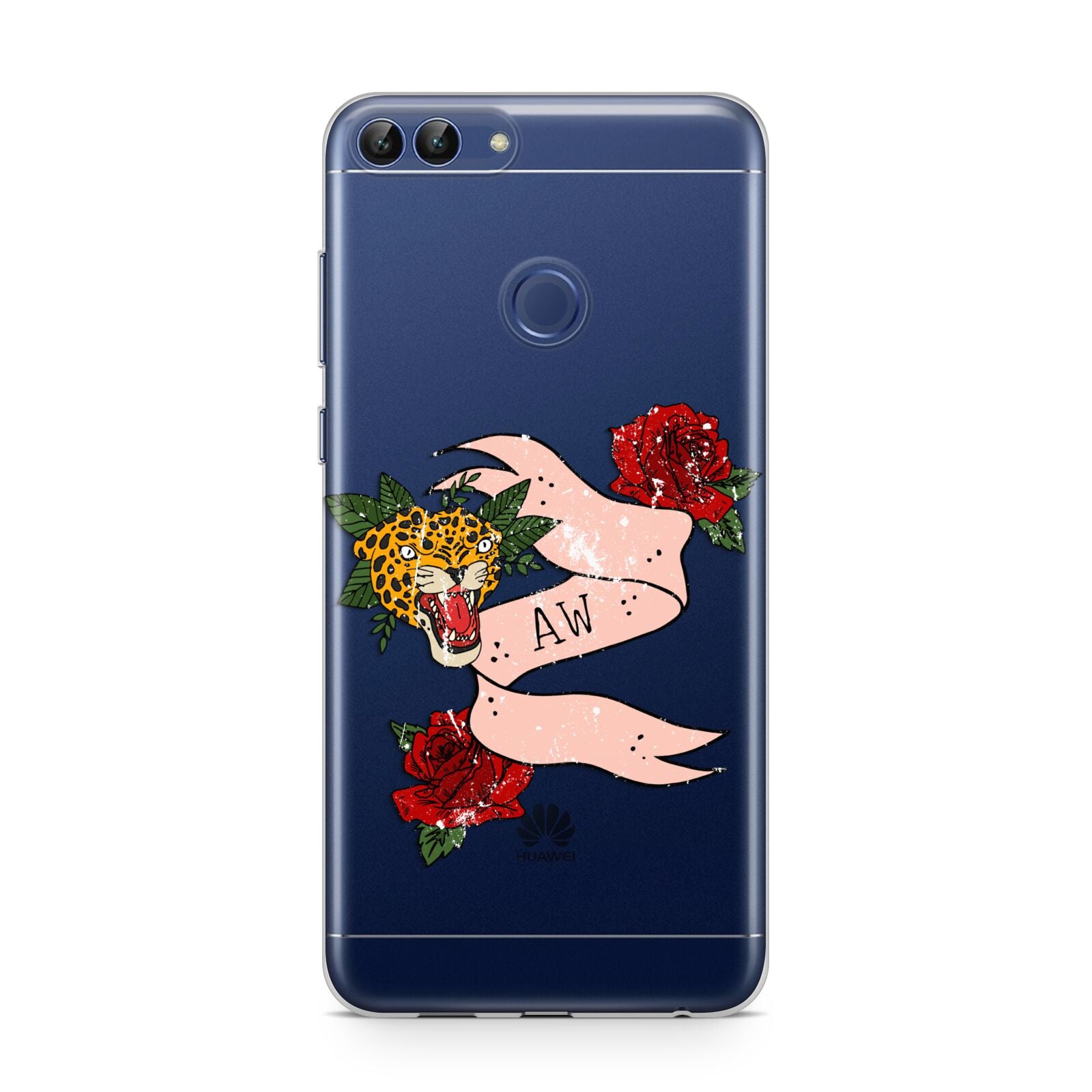 Floral Scroll Custom Huawei P Smart Case