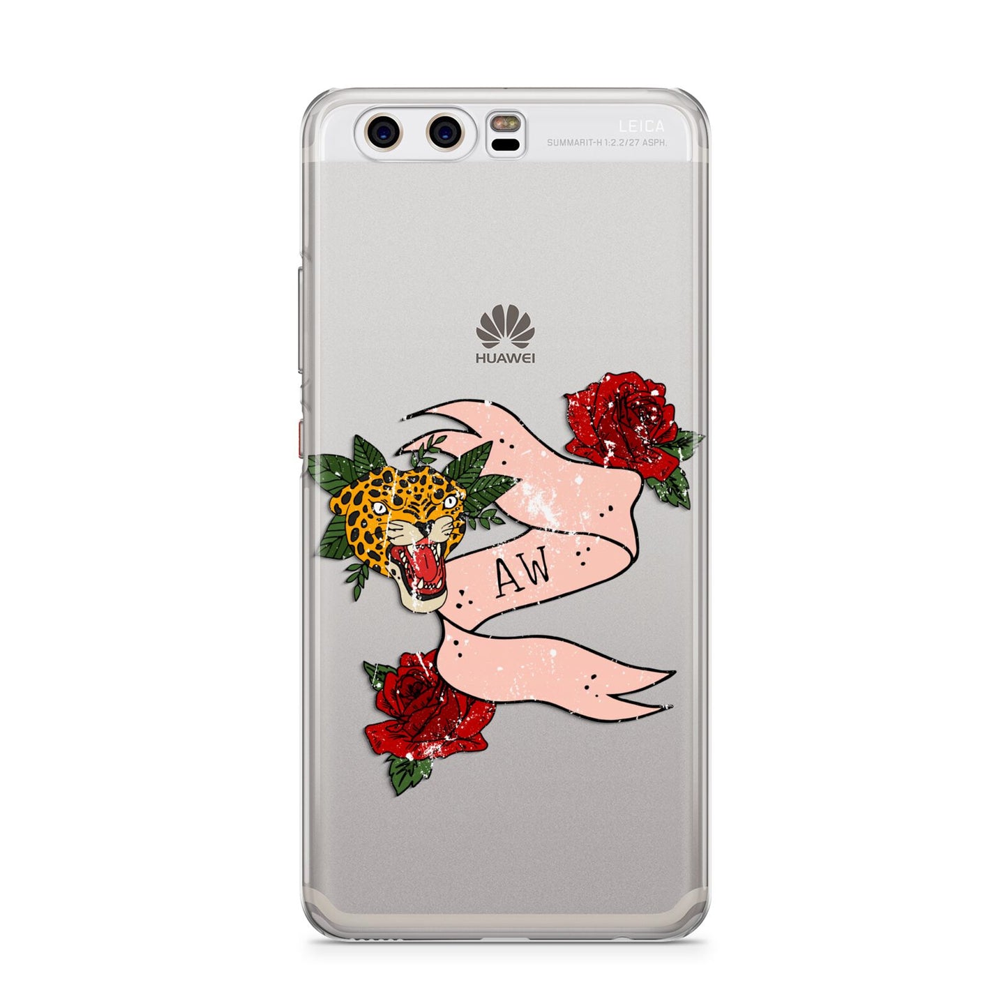 Floral Scroll Custom Huawei P10 Phone Case