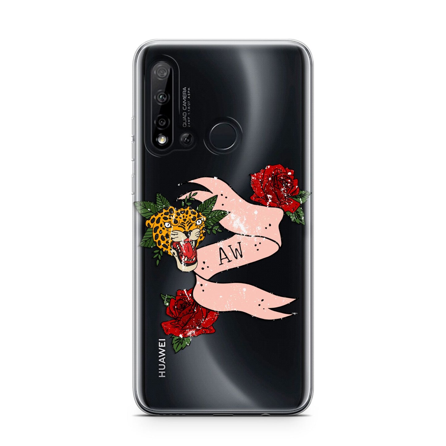 Floral Scroll Custom Huawei P20 Lite 5G Phone Case