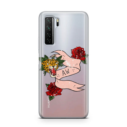 Floral Scroll Custom Huawei P40 Lite 5G Phone Case