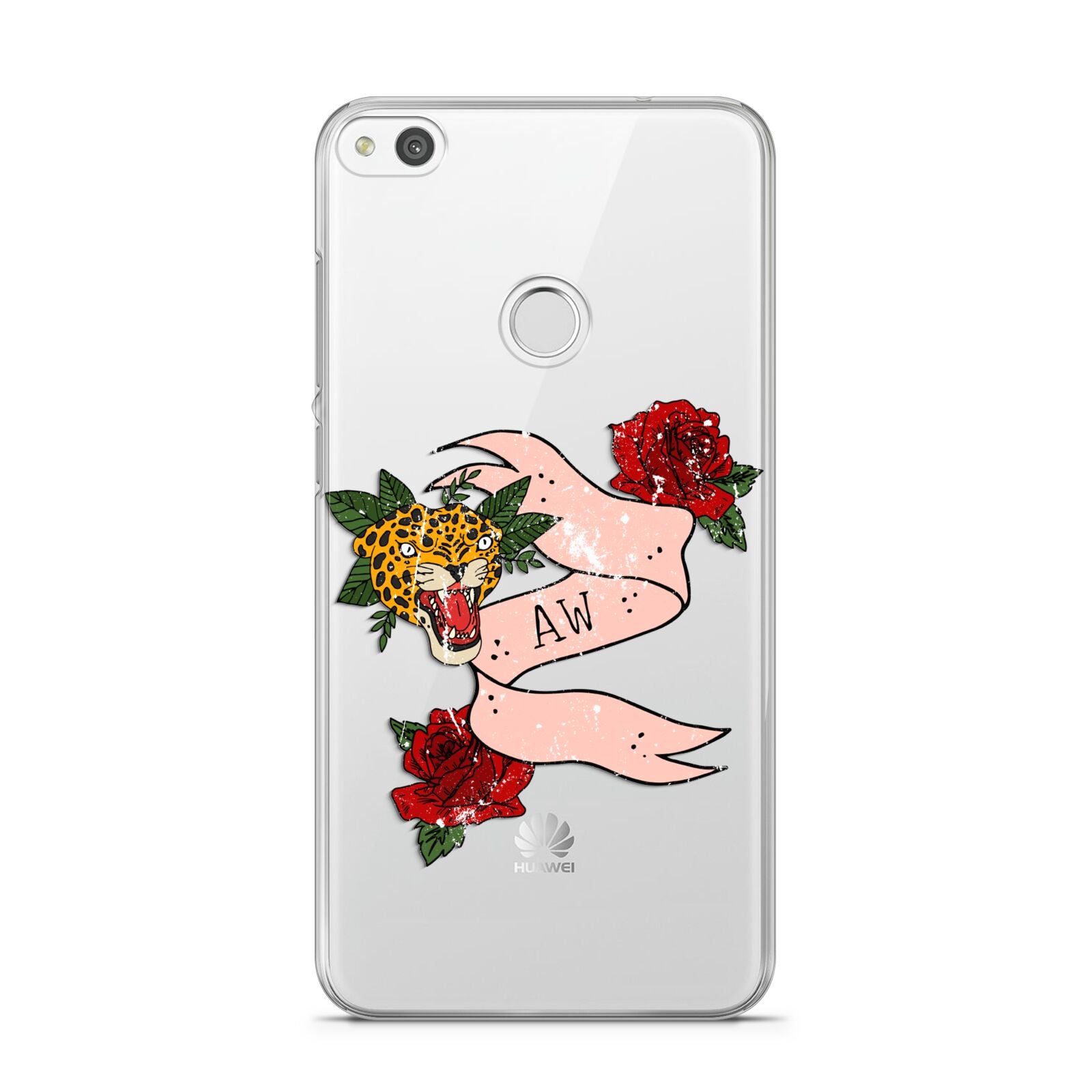 Floral Scroll Custom Huawei P8 Lite Case