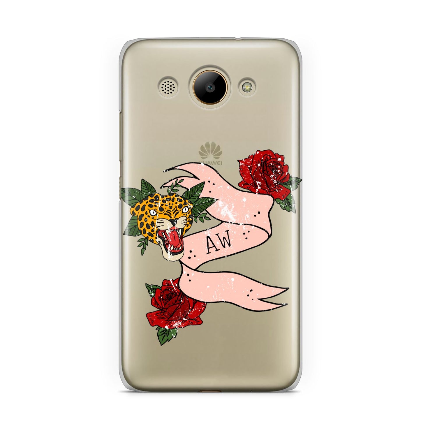 Floral Scroll Custom Huawei Y3 2017