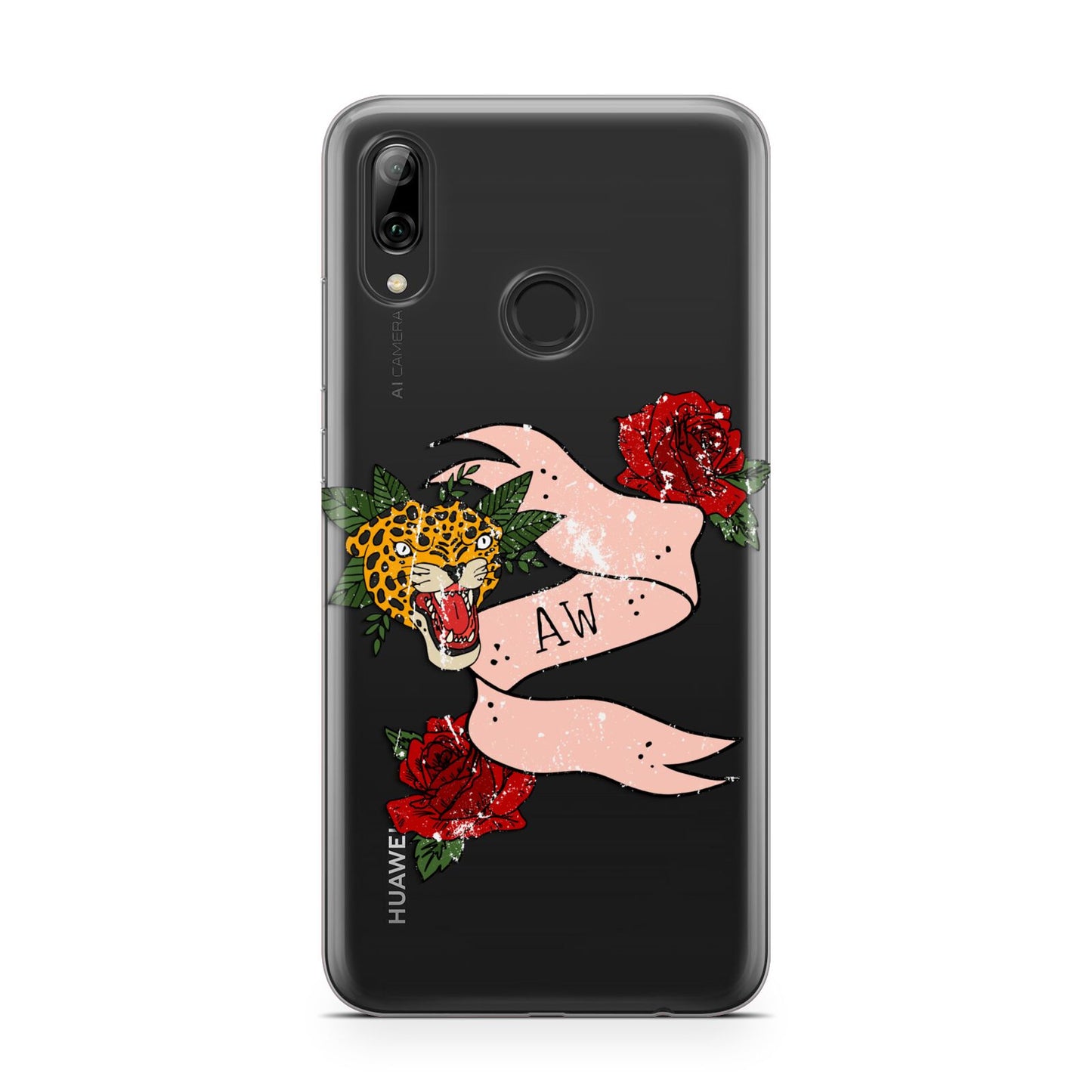 Floral Scroll Custom Huawei Y7 2019