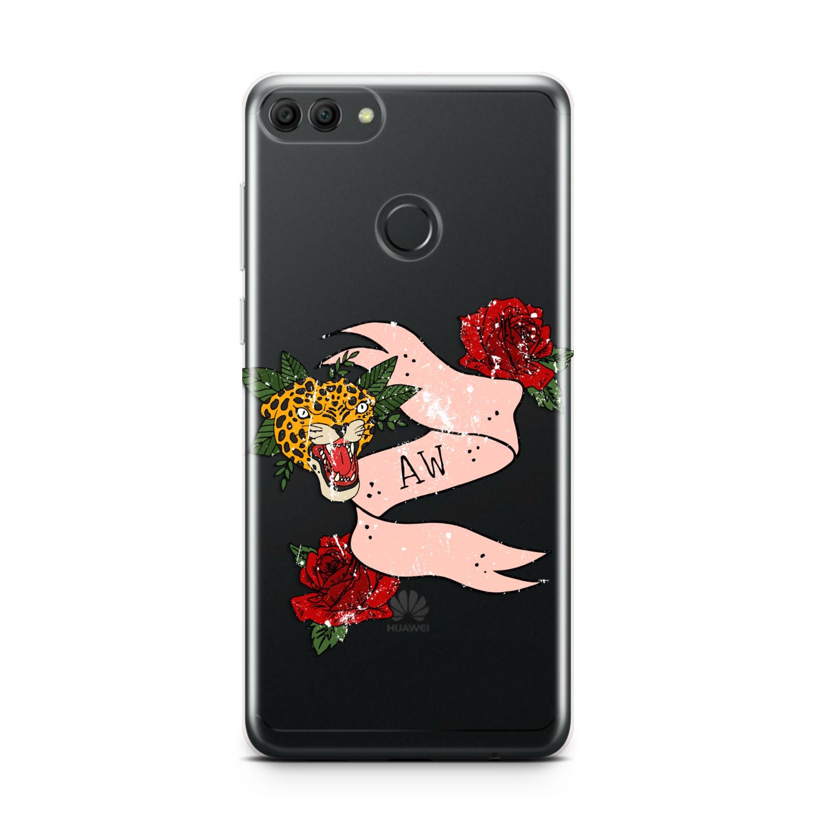 Floral Scroll Custom Huawei Y9 2018