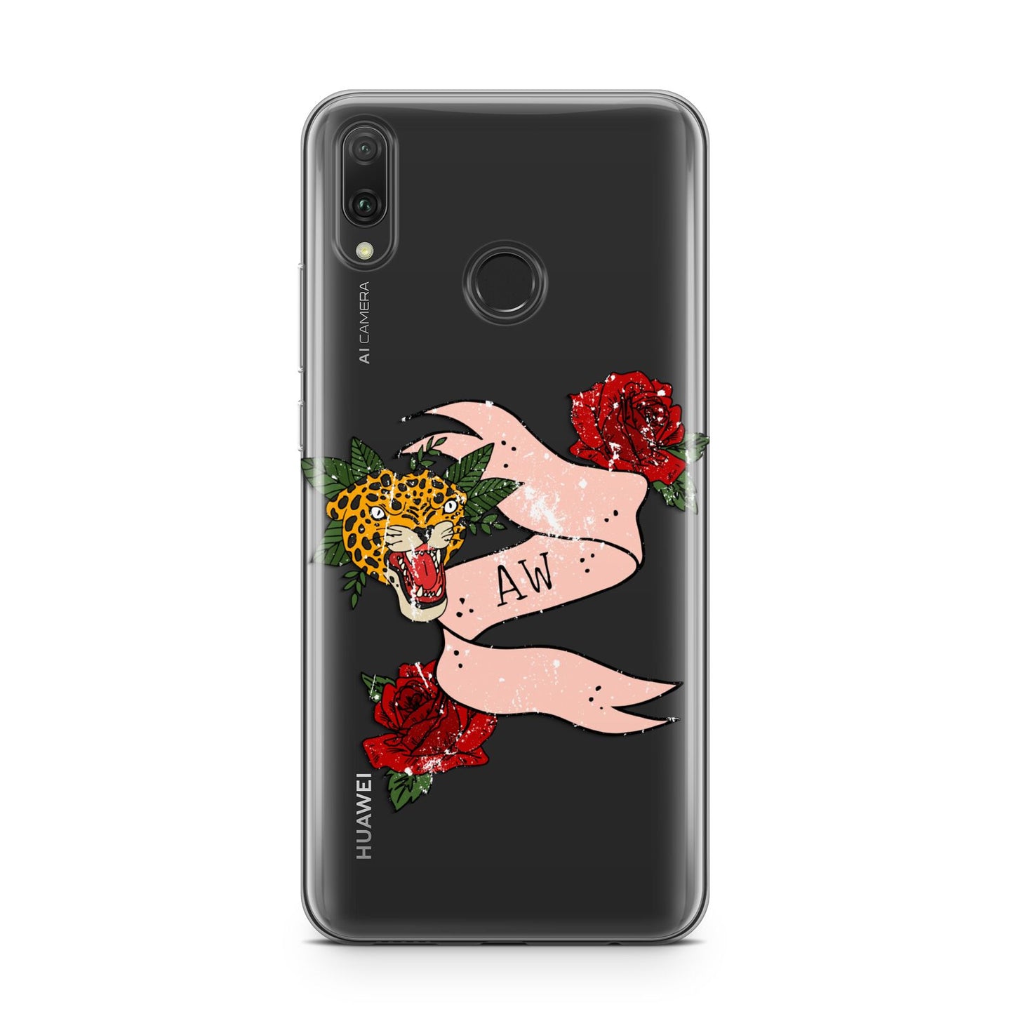 Floral Scroll Custom Huawei Y9 2019