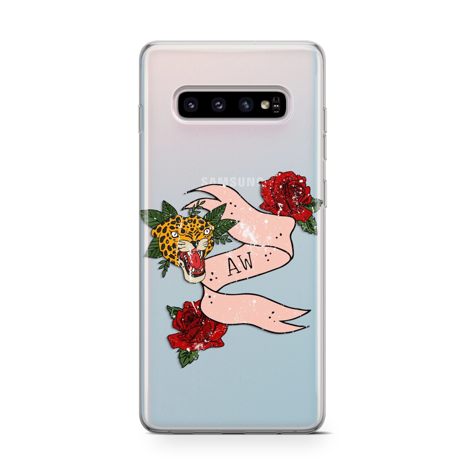 Floral Scroll Custom Protective Samsung Galaxy Case