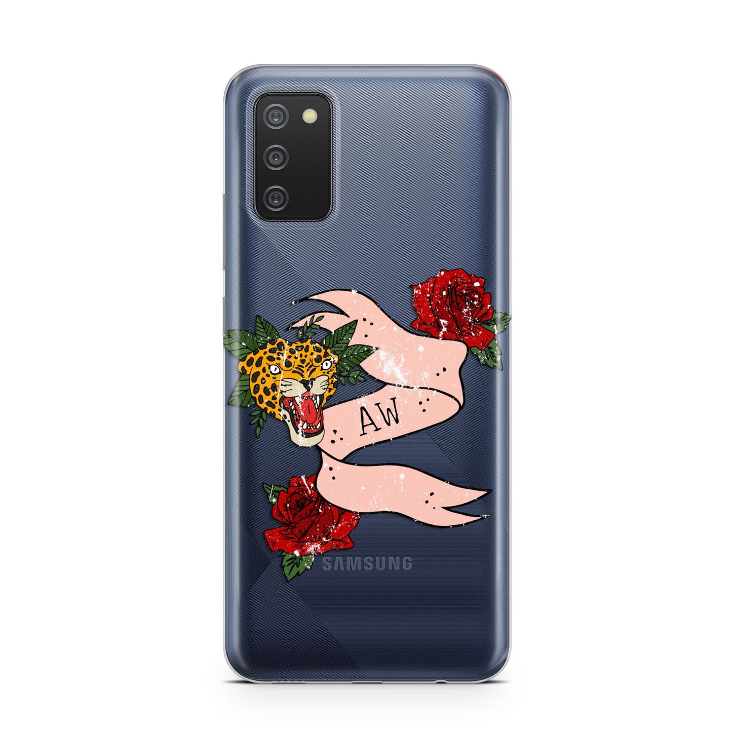 Floral Scroll Custom Samsung A02s Case