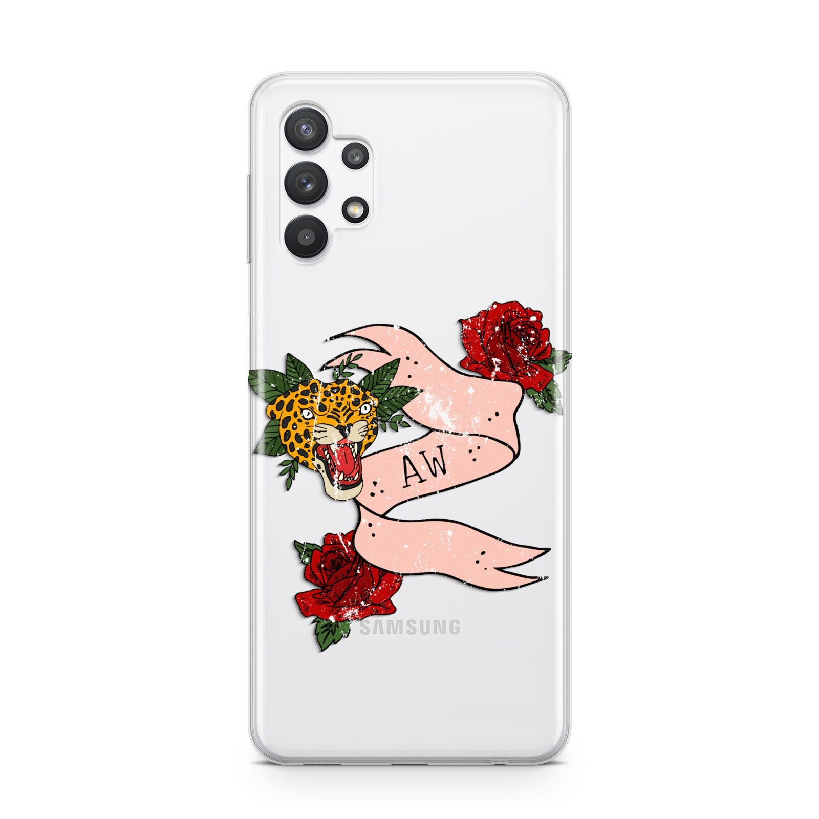 Floral Scroll Custom Samsung A32 5G Case