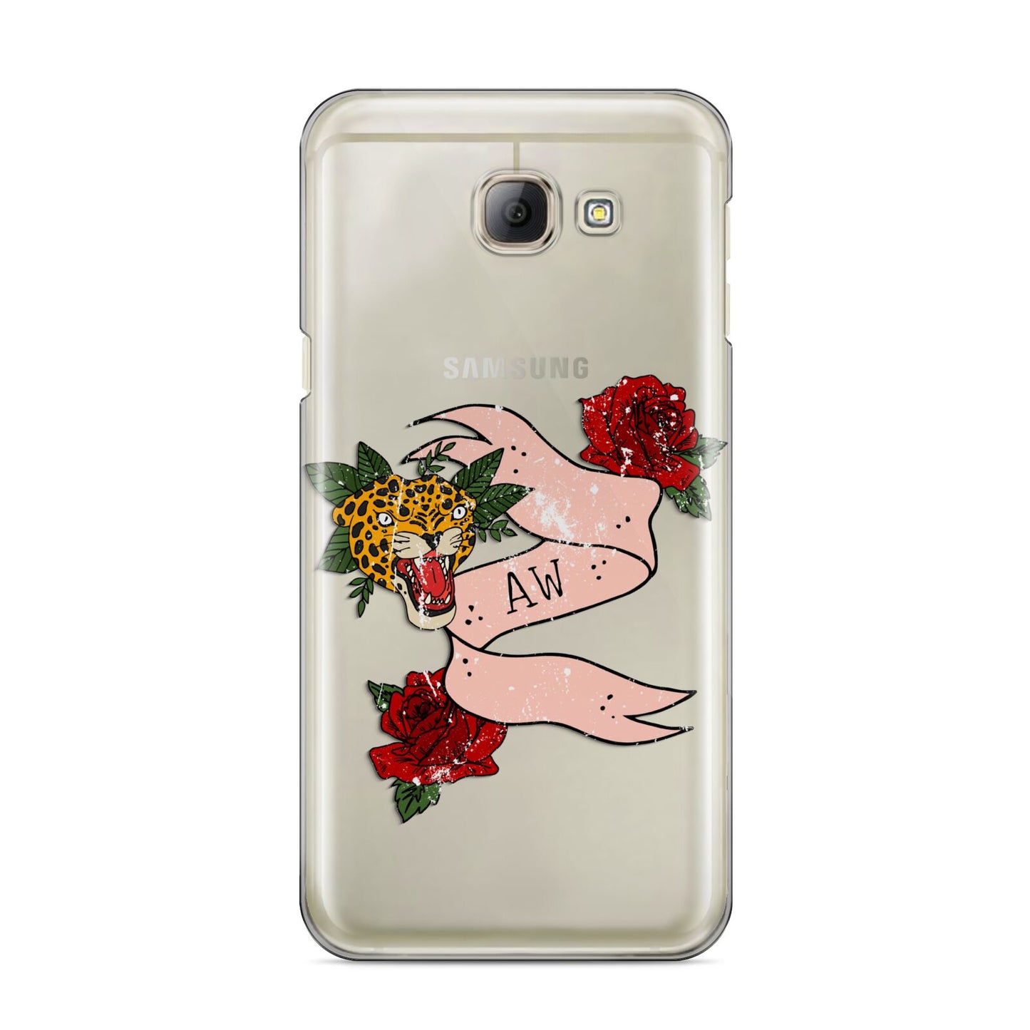 Floral Scroll Custom Samsung Galaxy A8 2016 Case