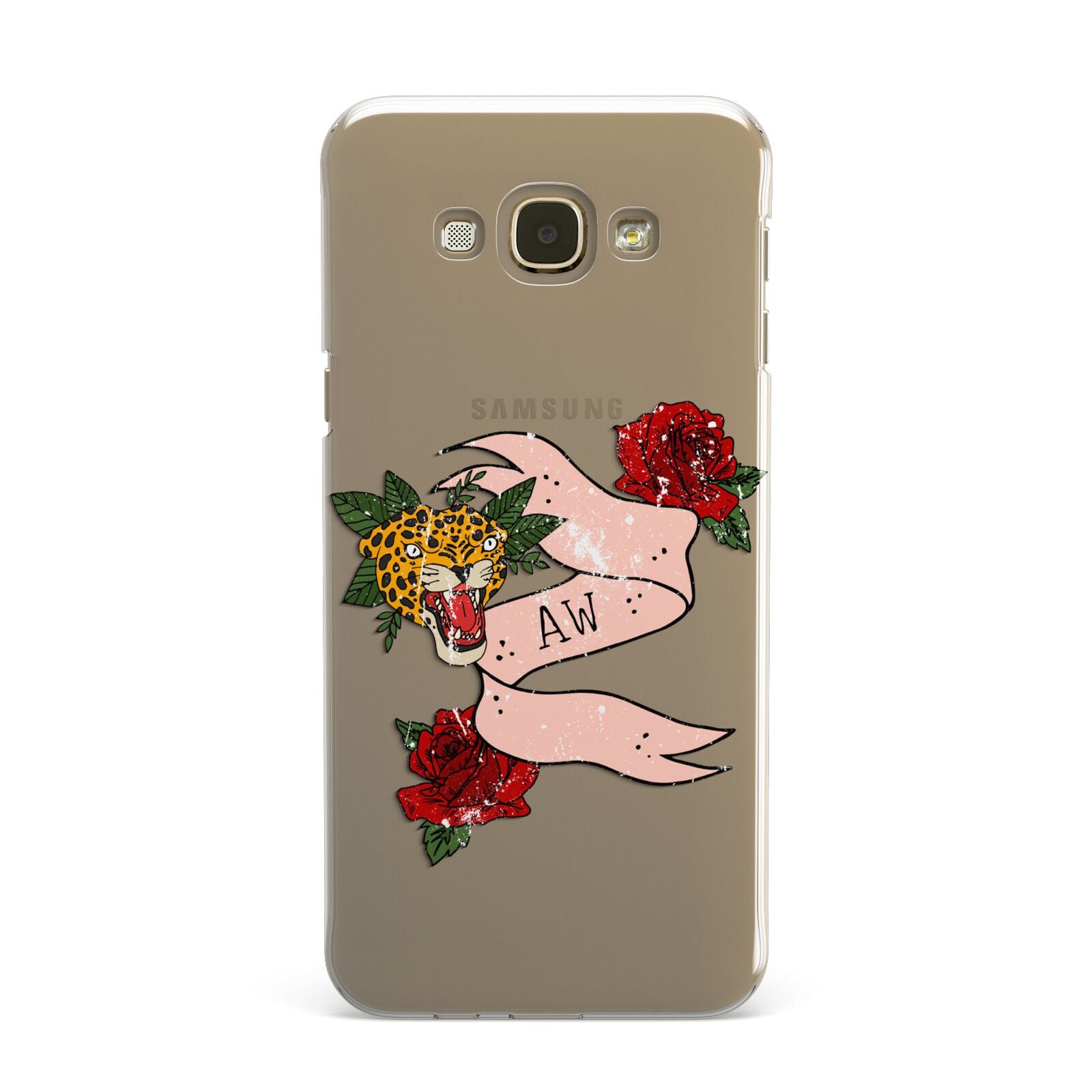 Floral Scroll Custom Samsung Galaxy A8 Case