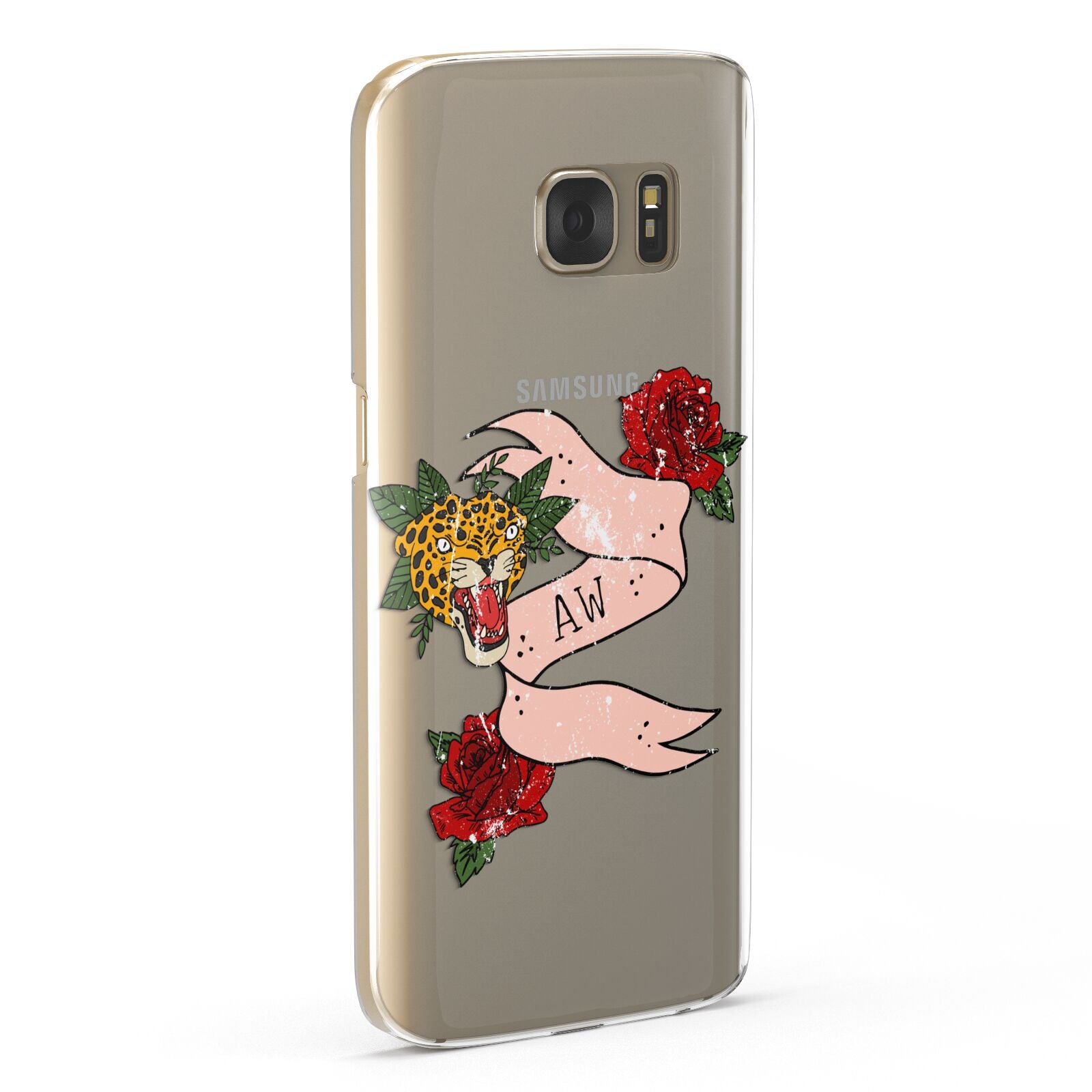 Floral Scroll Custom Samsung Galaxy Case Fourty Five Degrees