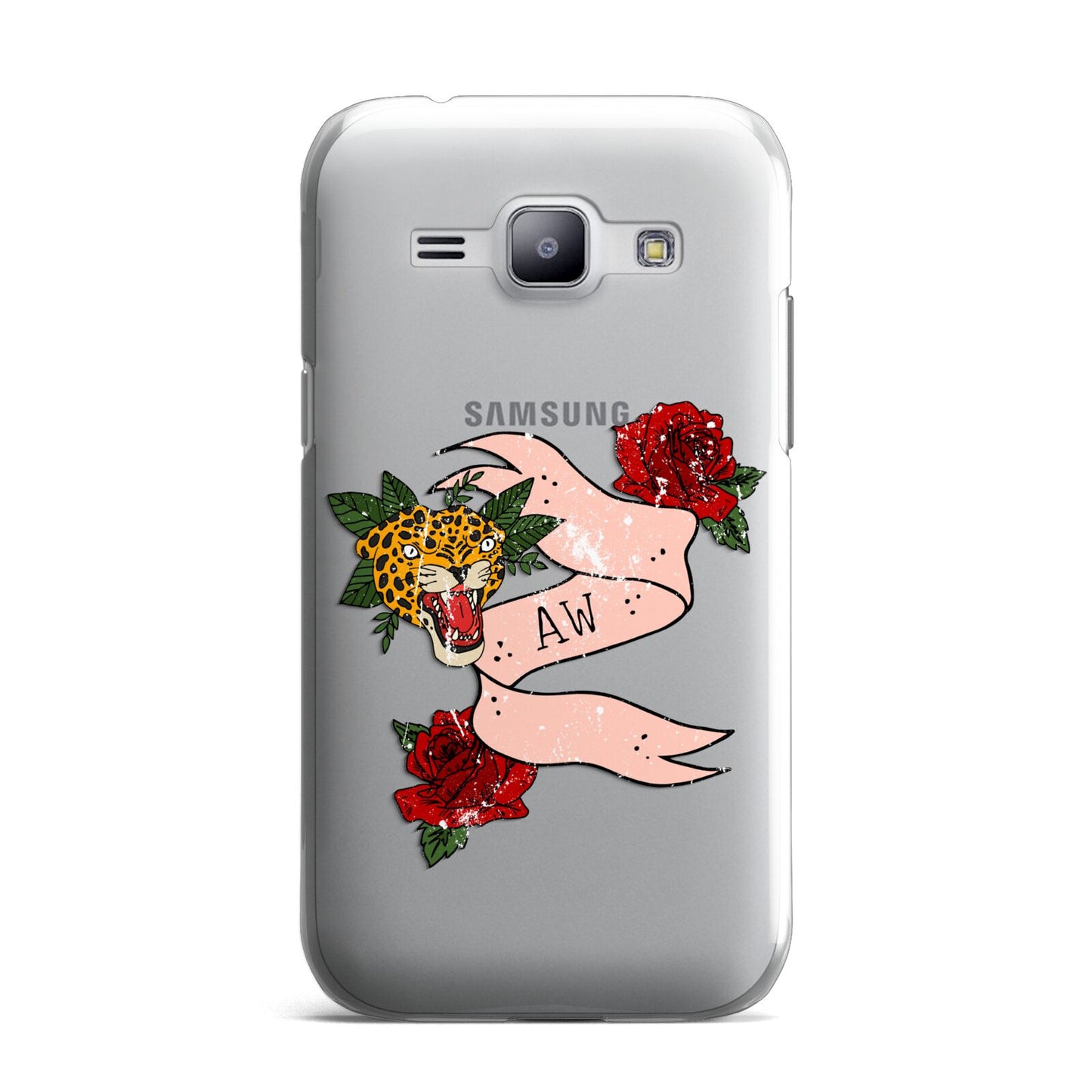 Floral Scroll Custom Samsung Galaxy J1 2015 Case