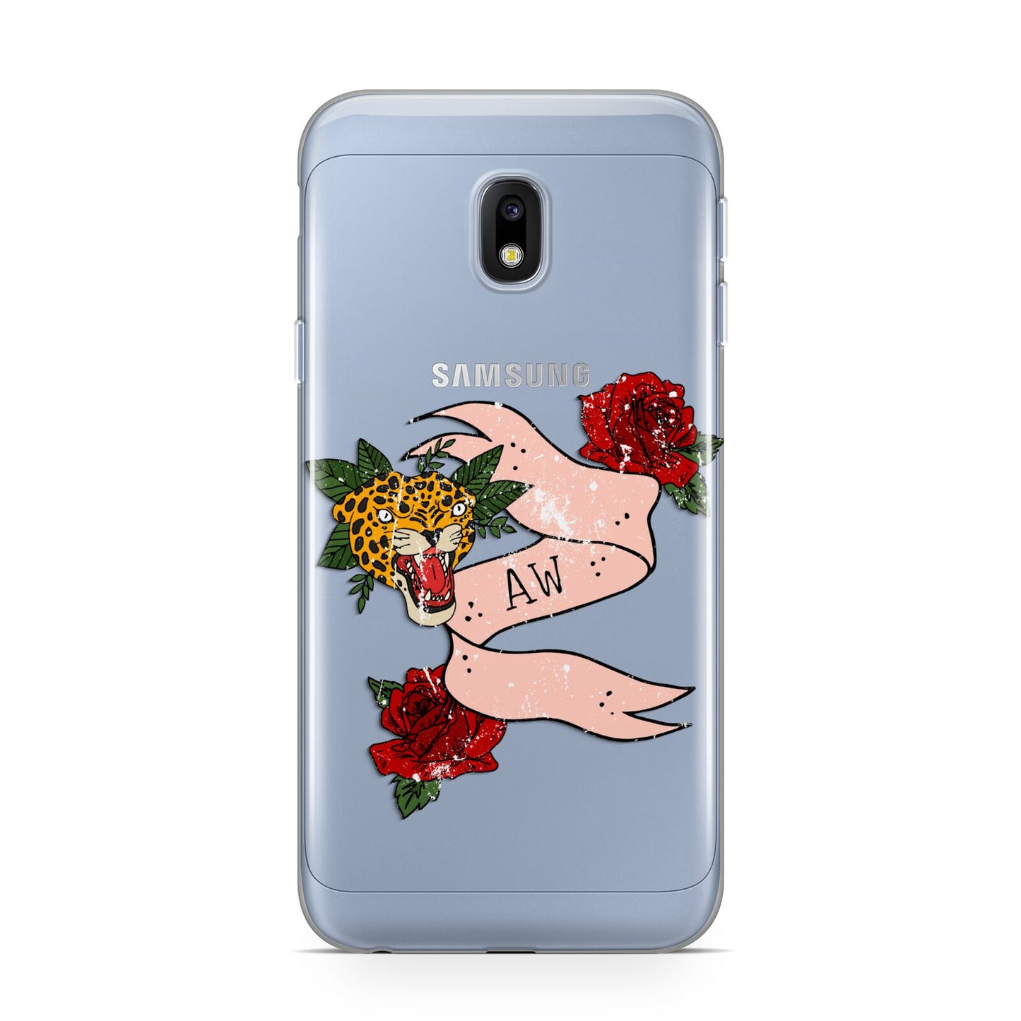 Floral Scroll Custom Samsung Galaxy J3 2017 Case