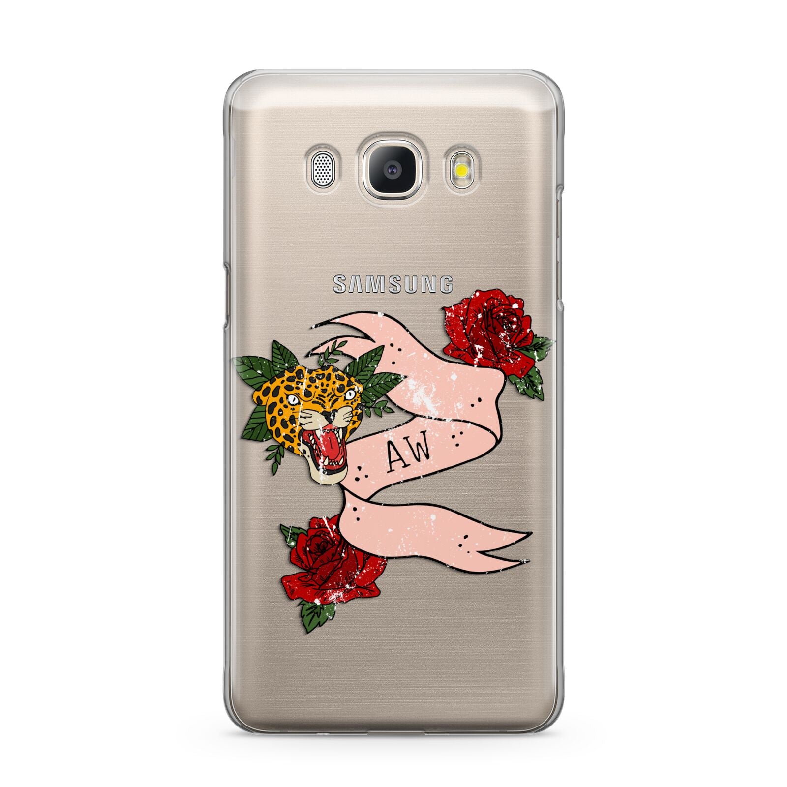 Floral Scroll Custom Samsung Galaxy J5 2016 Case