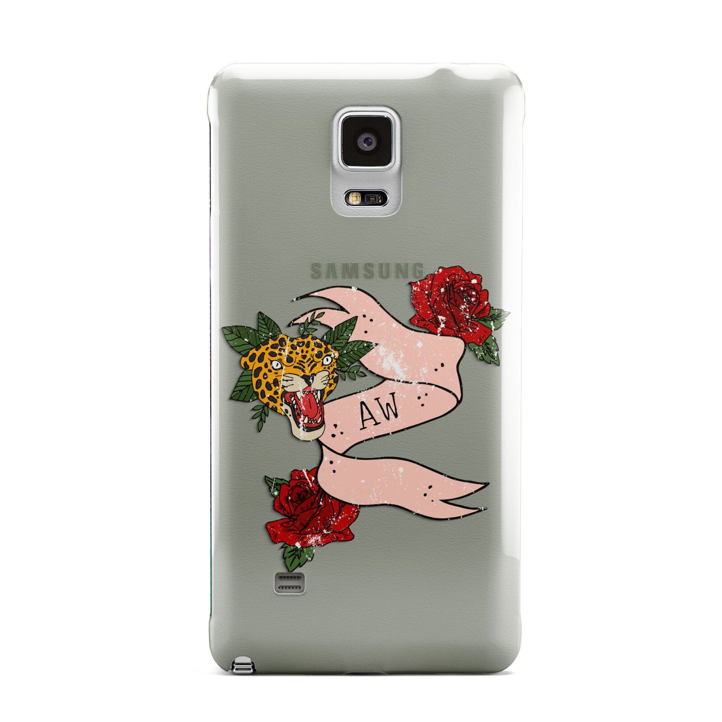 Floral Scroll Custom Samsung Galaxy Note 4 Case