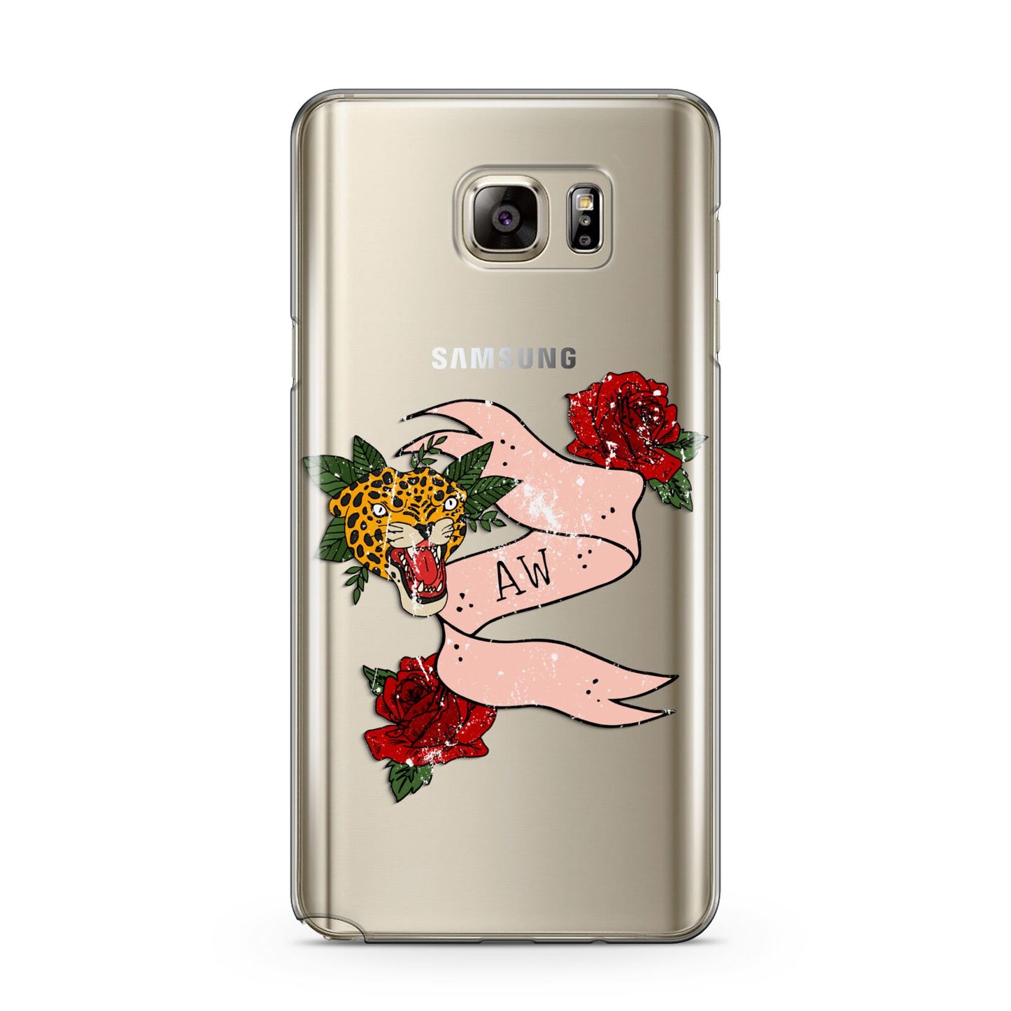 Floral Scroll Custom Samsung Galaxy Note 5 Case