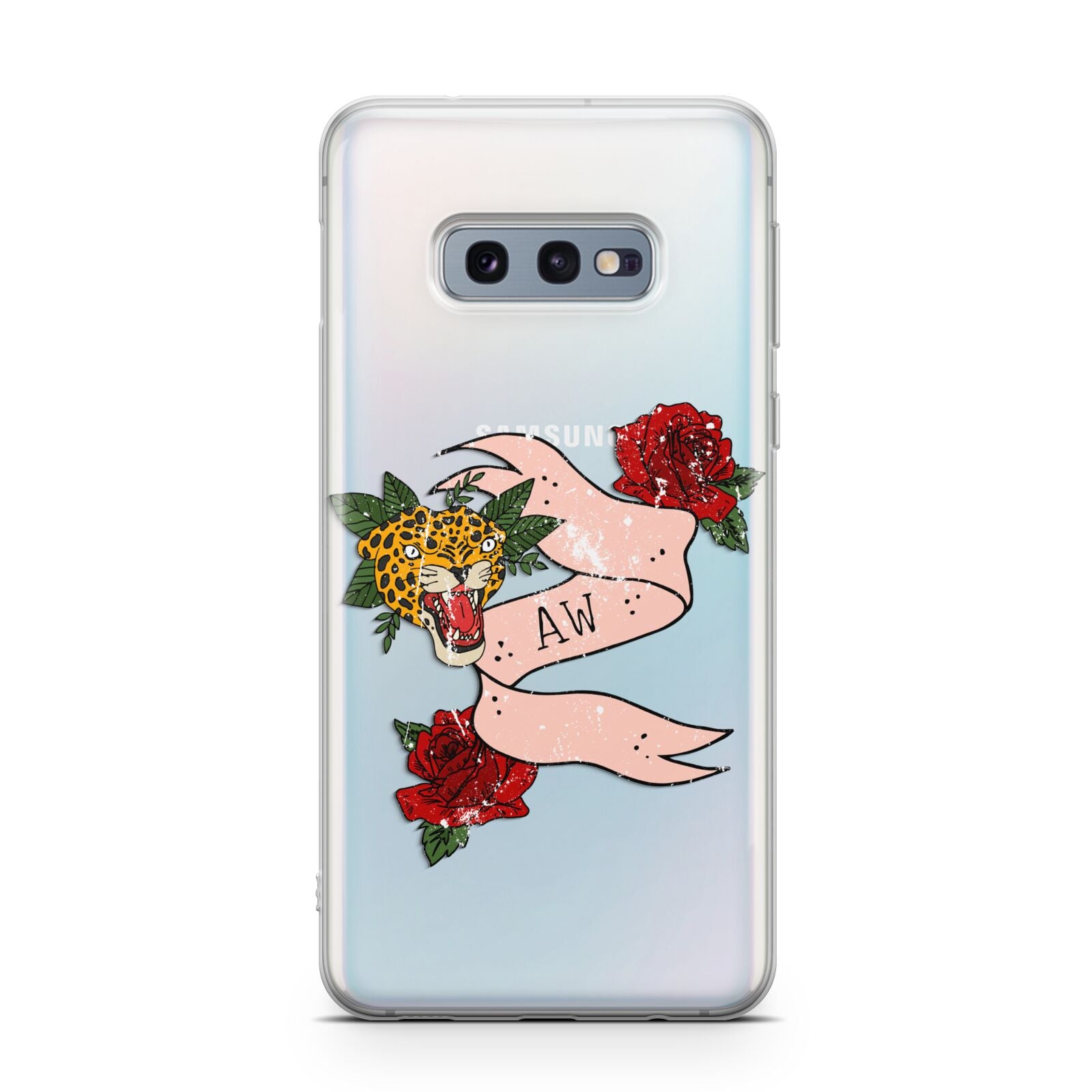 Floral Scroll Custom Samsung Galaxy S10E Case