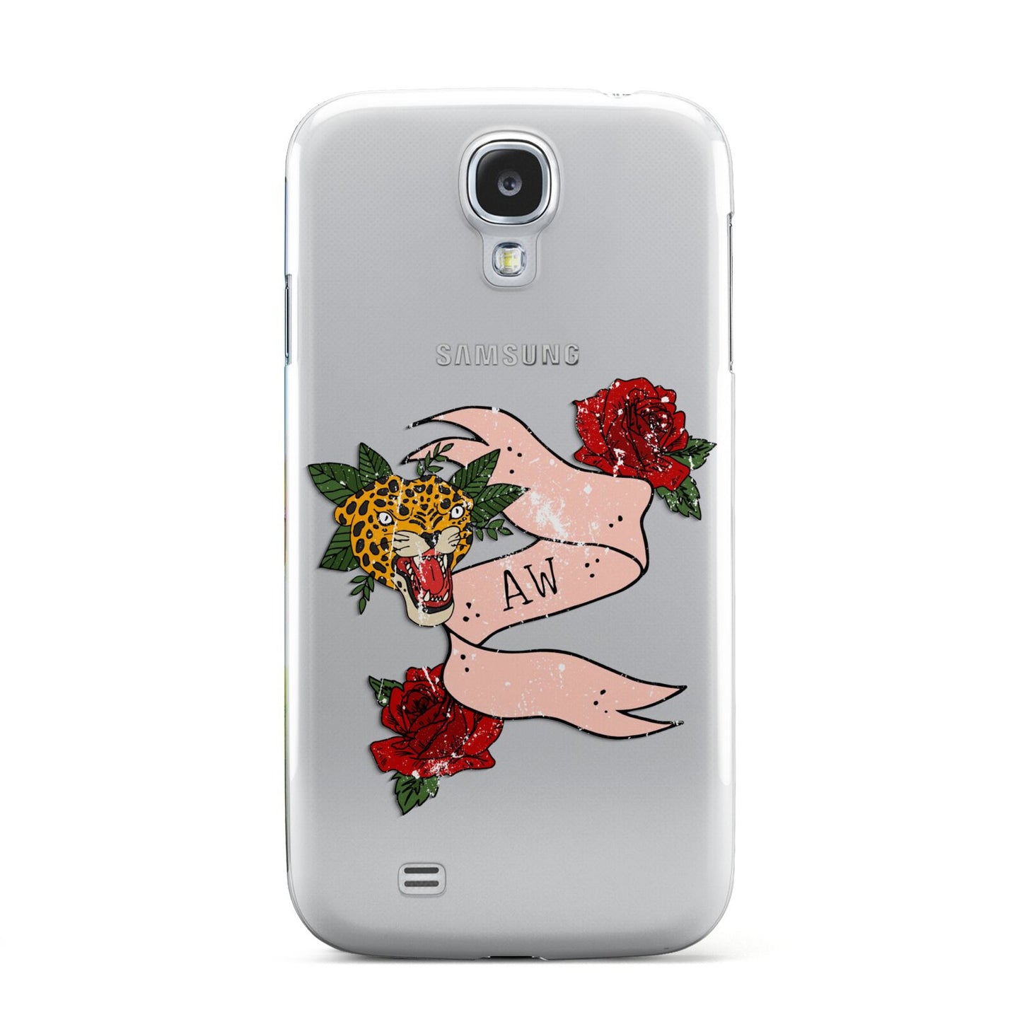 Floral Scroll Custom Samsung Galaxy S4 Case