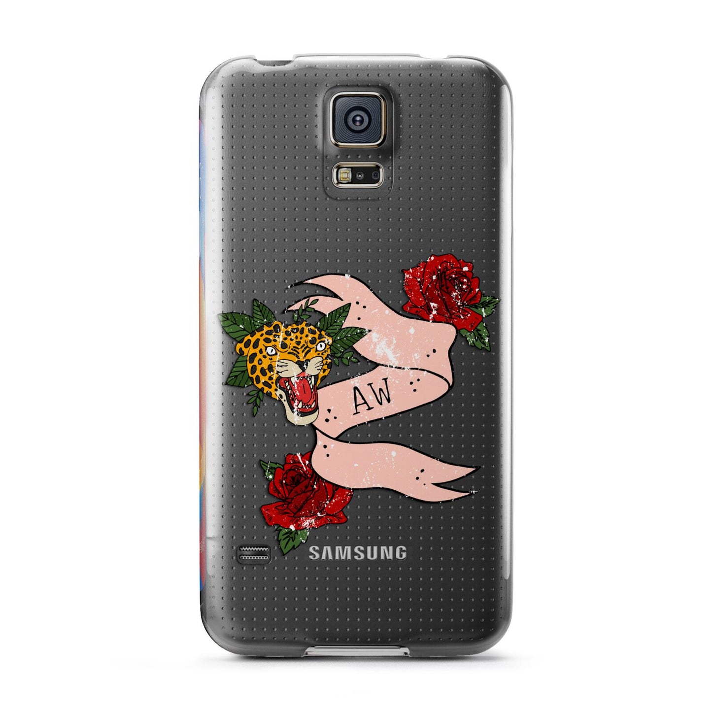 Floral Scroll Custom Samsung Galaxy S5 Case