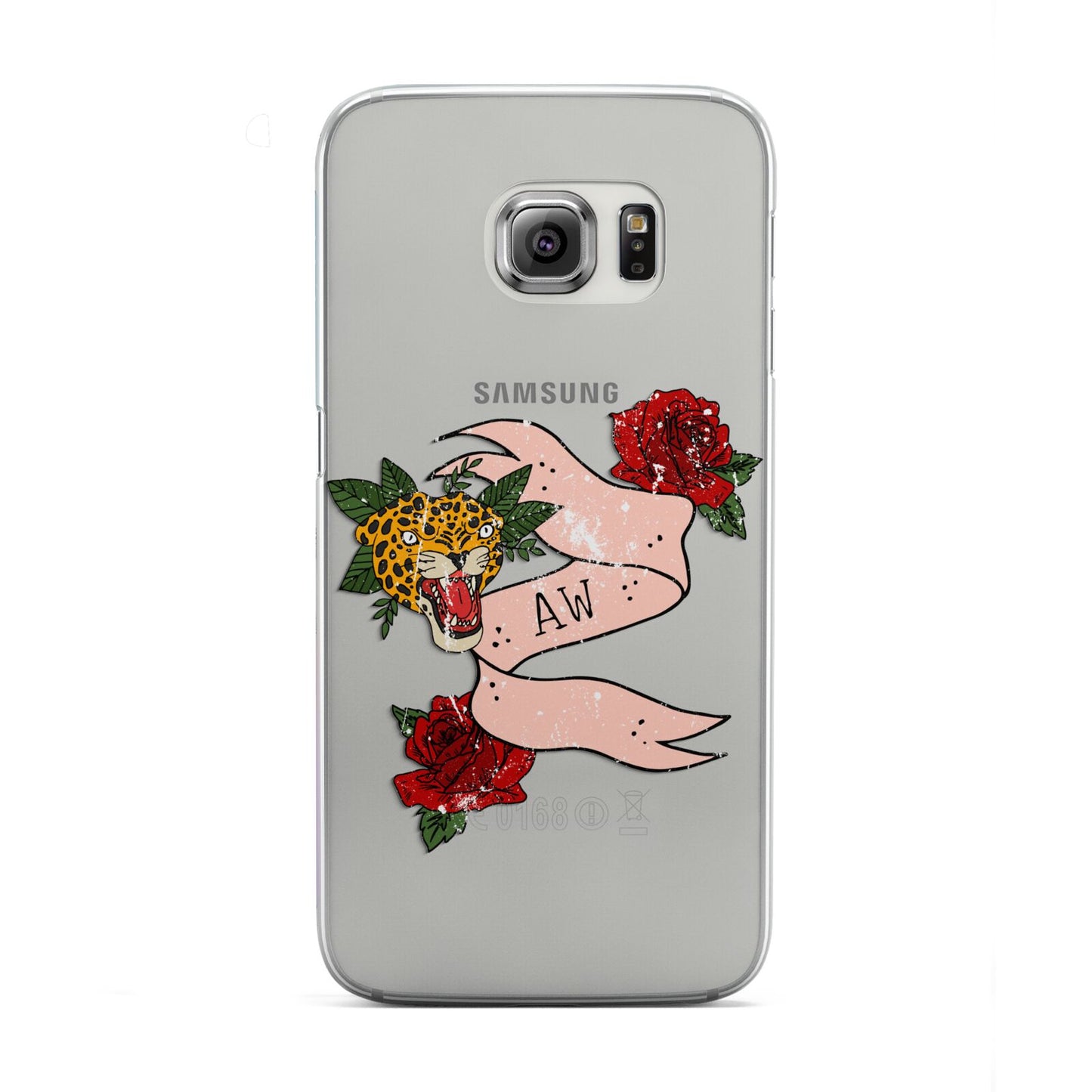 Floral Scroll Custom Samsung Galaxy S6 Edge Case