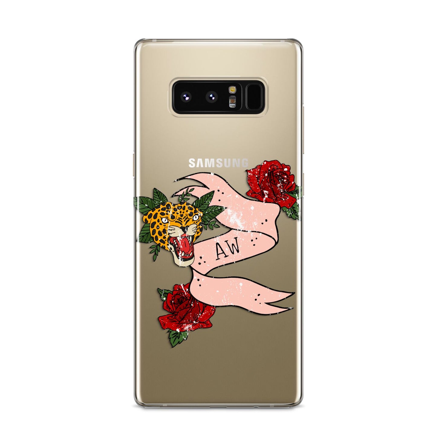 Floral Scroll Custom Samsung Galaxy S8 Case