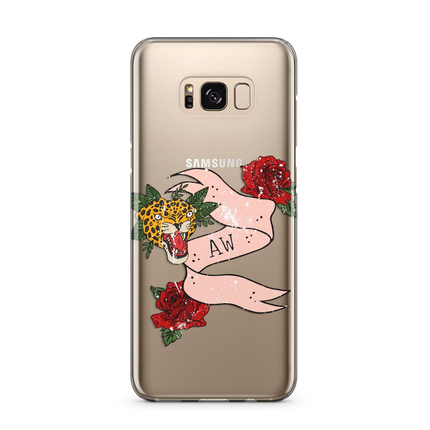 Floral Scroll Custom Samsung Galaxy S8 Plus Case