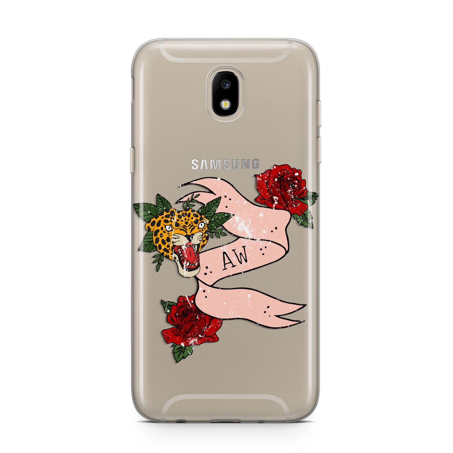 Floral Scroll Custom Samsung J5 2017 Case