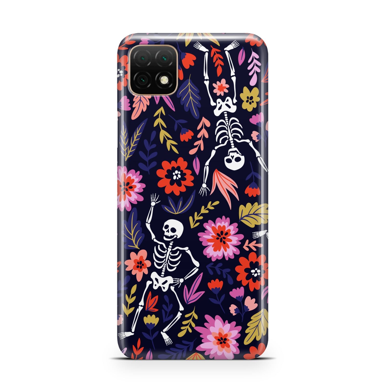 Floral Skeleton Huawei Enjoy 20 Phone Case