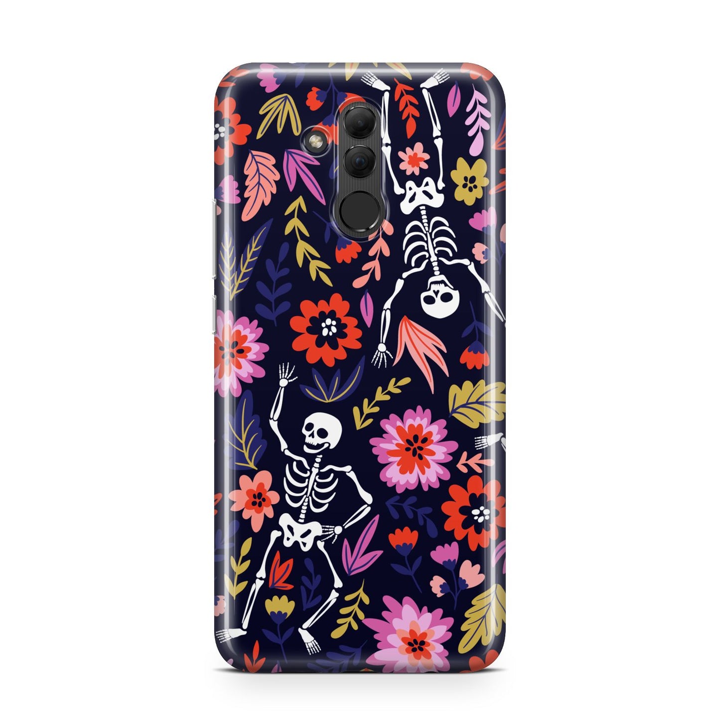 Floral Skeleton Huawei Mate 20 Lite