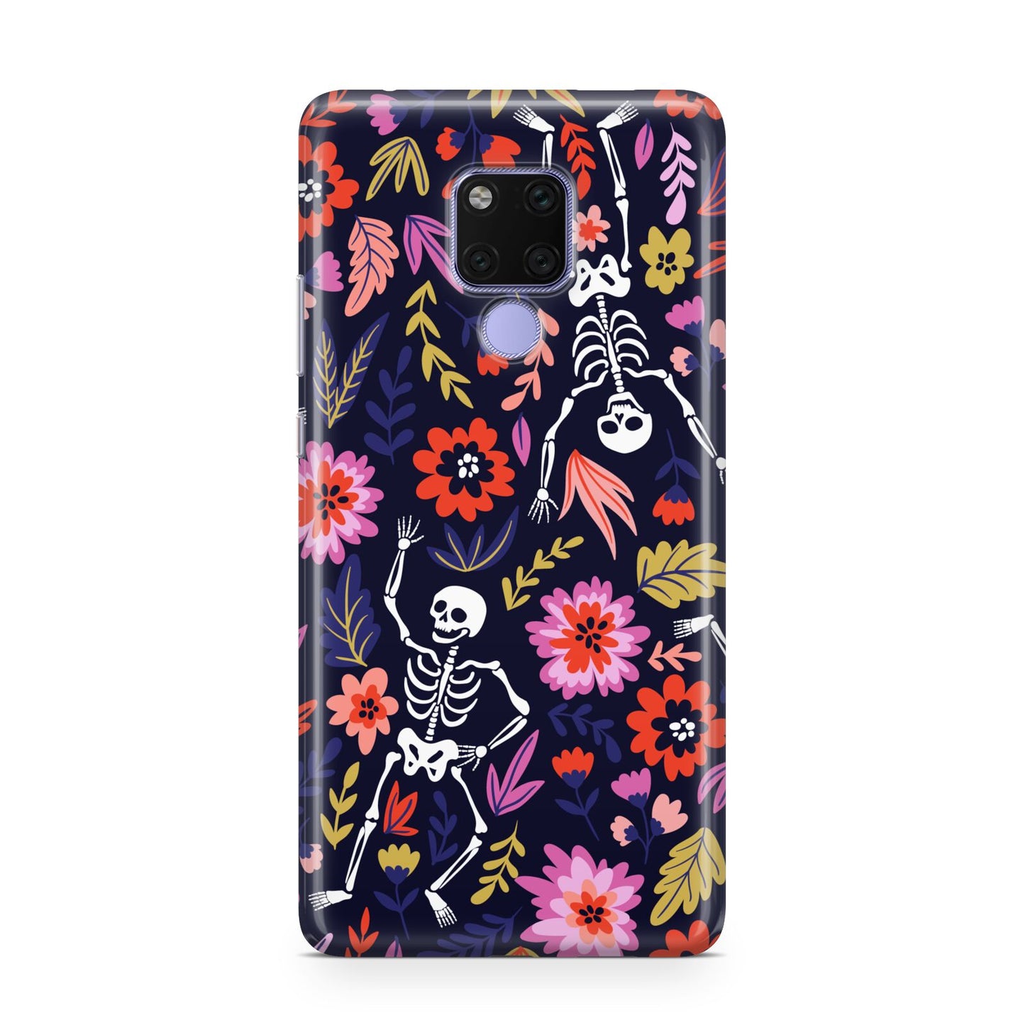 Floral Skeleton Huawei Mate 20X Phone Case