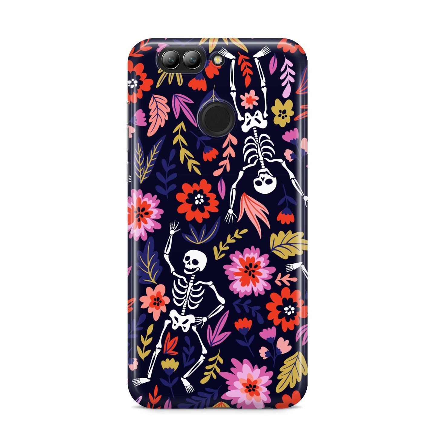 Floral Skeleton Huawei Nova 2s Phone Case