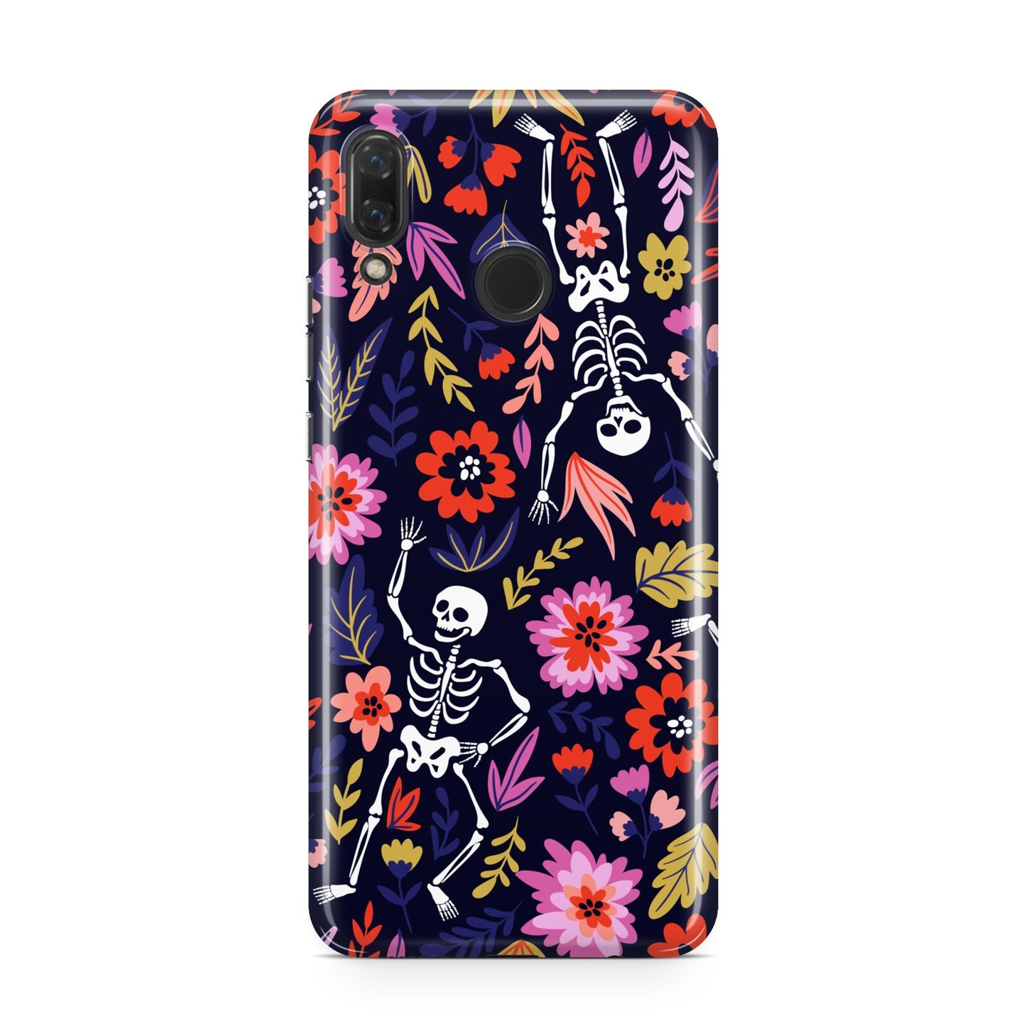 Floral Skeleton Huawei Nova 3 Phone Case