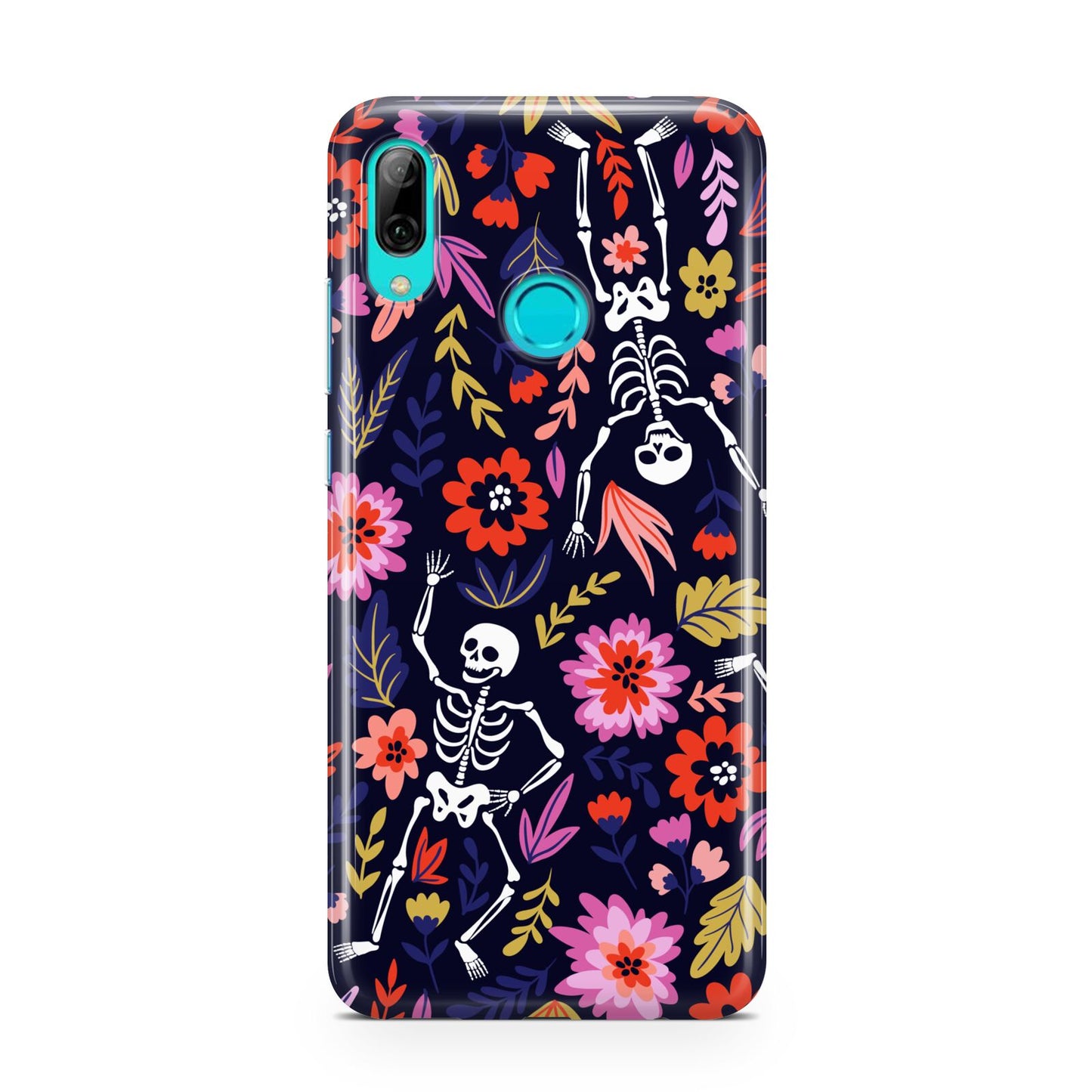 Floral Skeleton Huawei P Smart 2019 Case