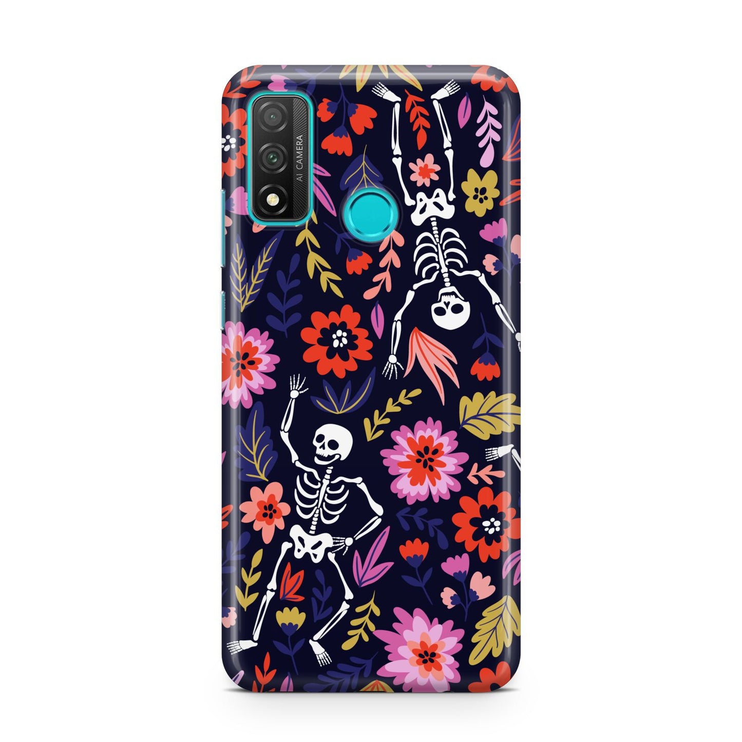 Floral Skeleton Huawei P Smart 2020