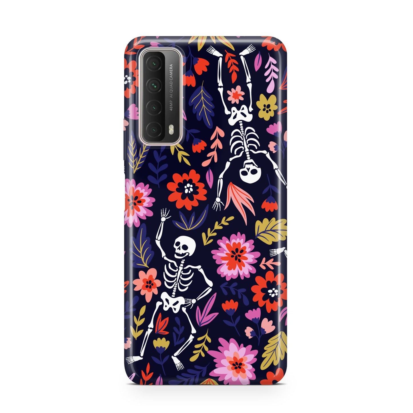 Floral Skeleton Huawei P Smart 2021