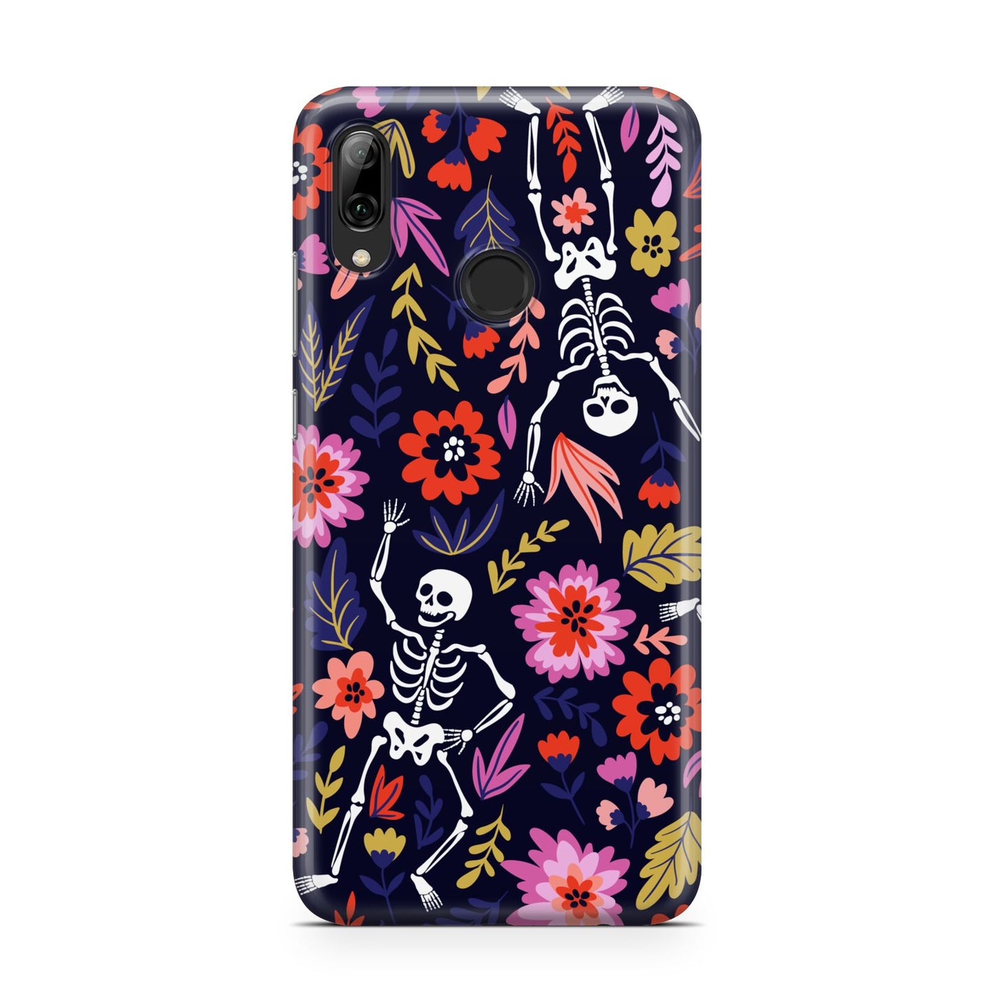 Floral Skeleton Huawei Y7 2019