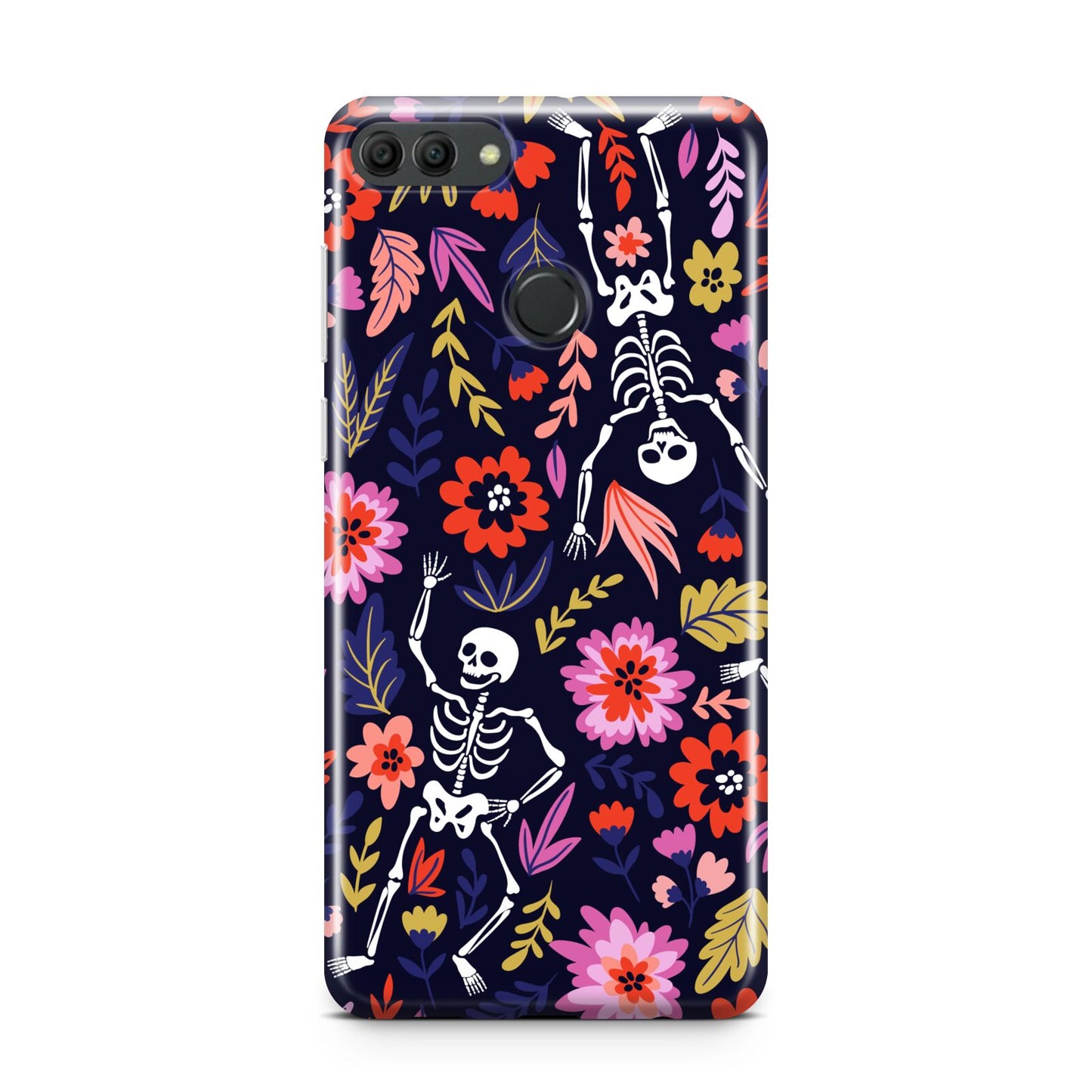 Floral Skeleton Huawei Y9 2018