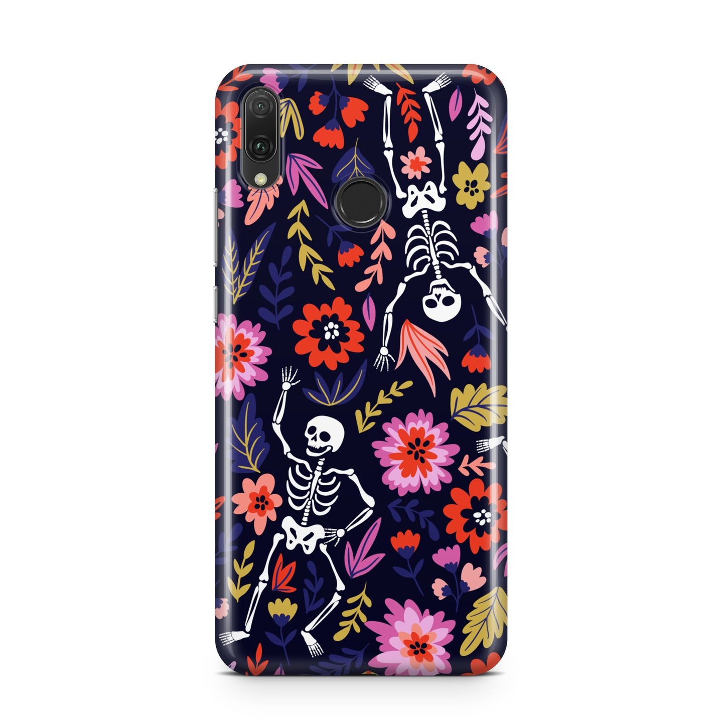 Floral Skeleton Huawei Y9 2019