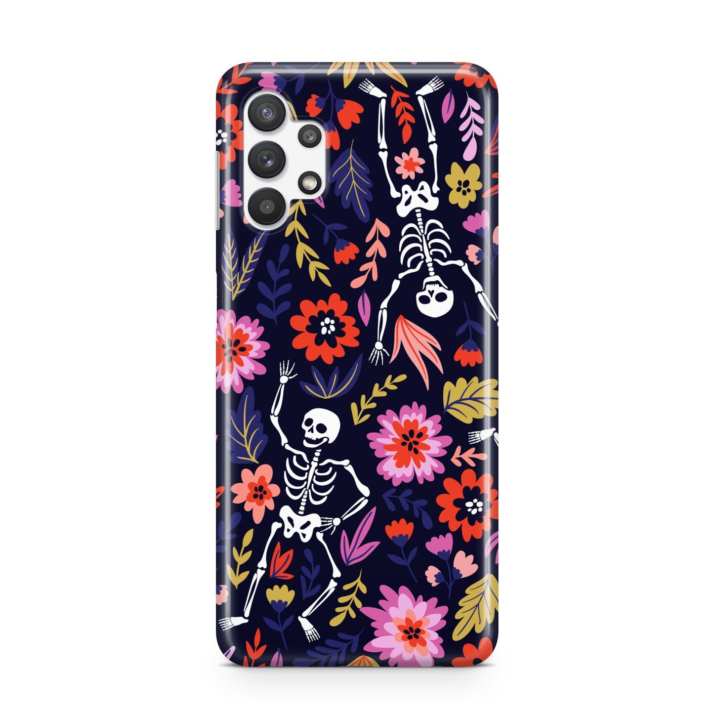 Floral Skeleton Samsung A32 5G Case