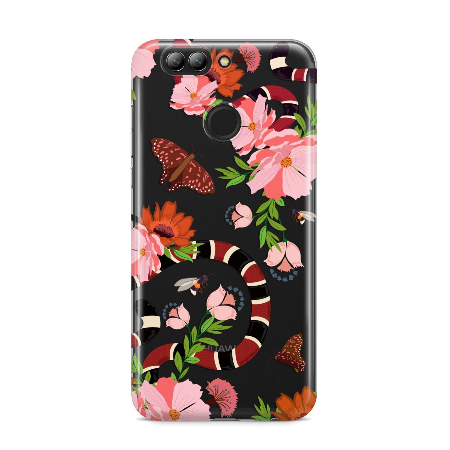 Floral Snake Huawei Nova 2s Phone Case