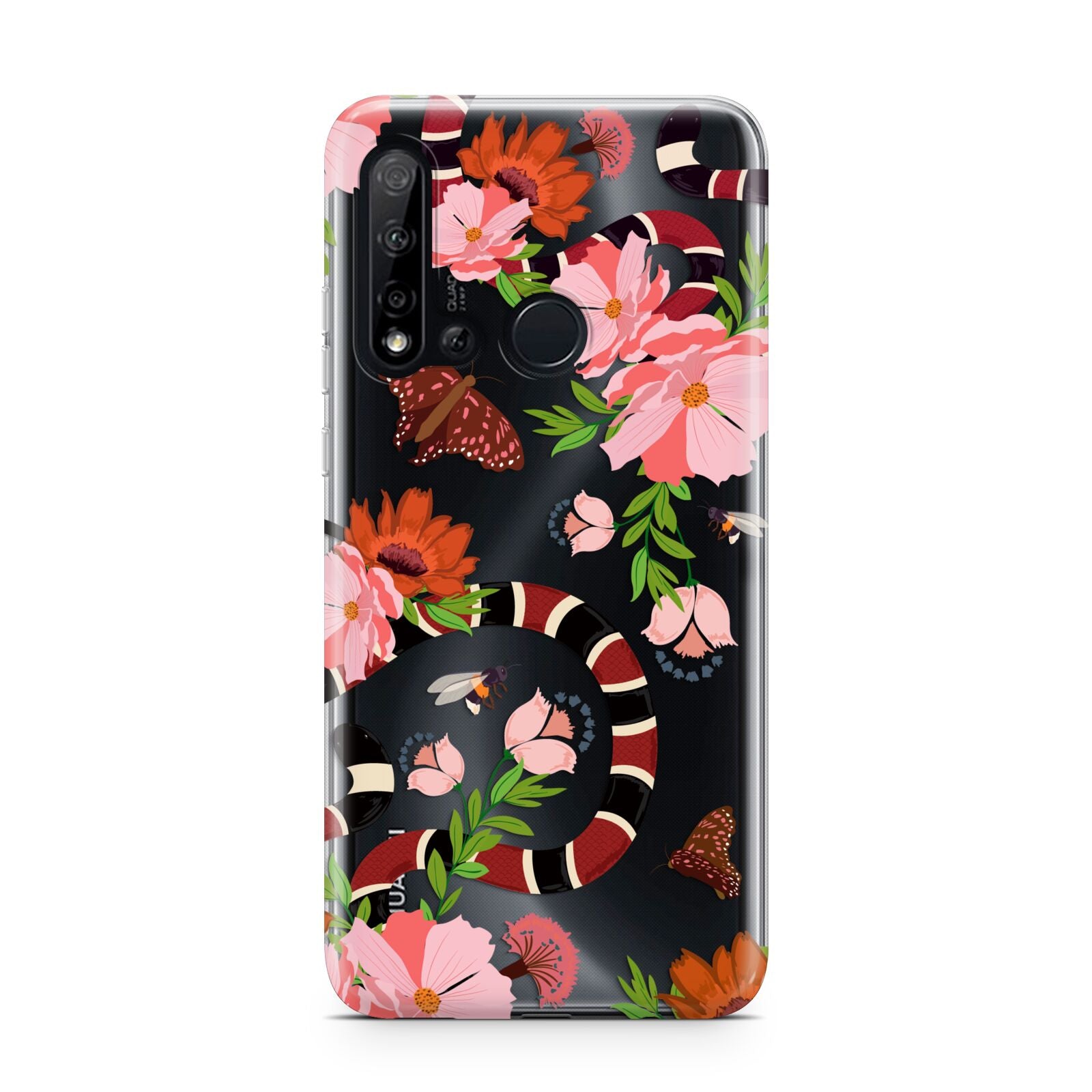 Floral Snake Huawei P20 Lite 5G Phone Case