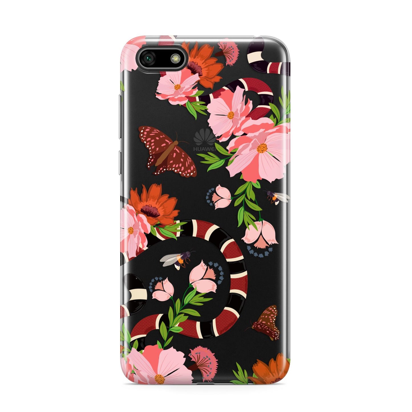 Floral Snake Huawei Y5 Prime 2018 Phone Case