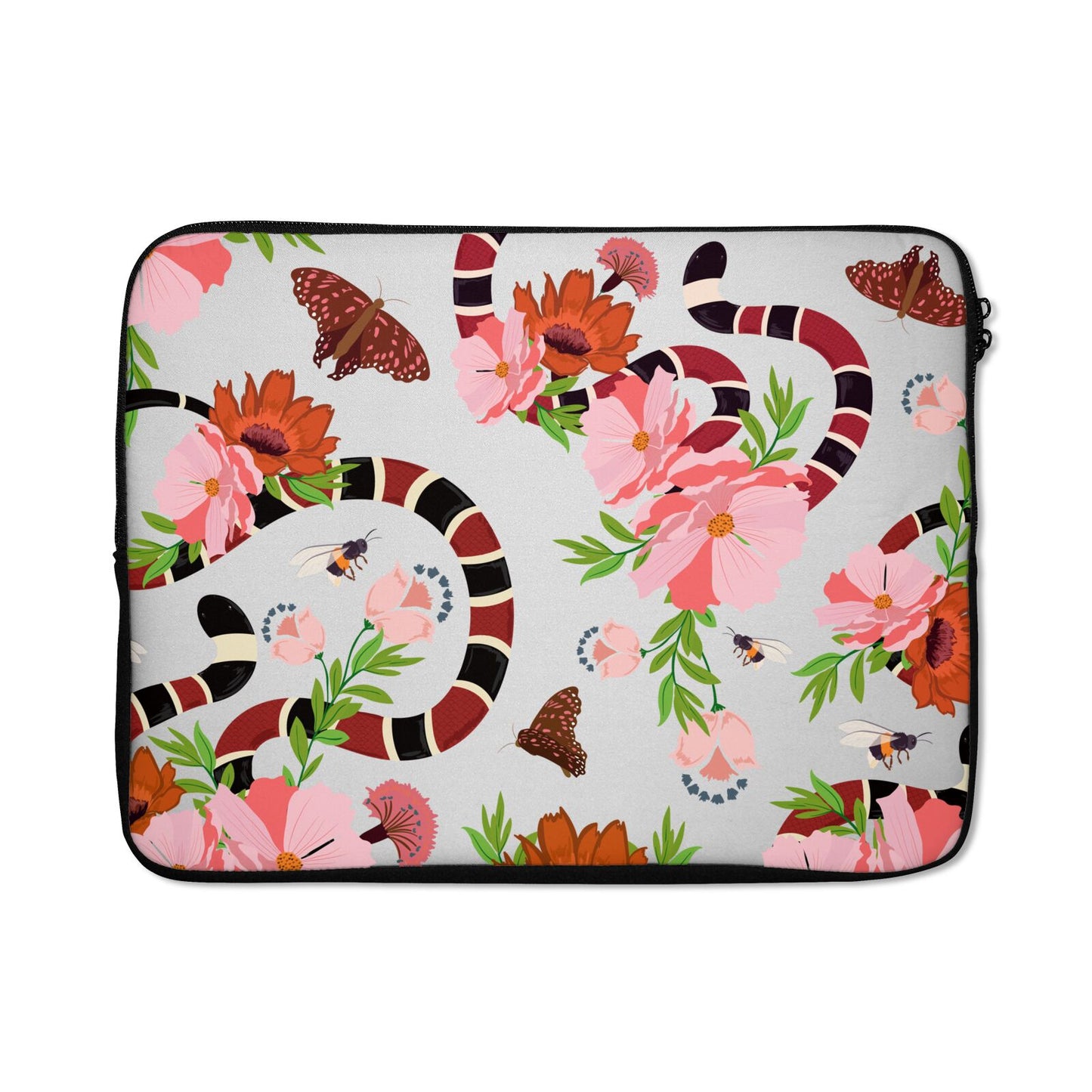 Floral Snake Laptop Bag – Dyefor