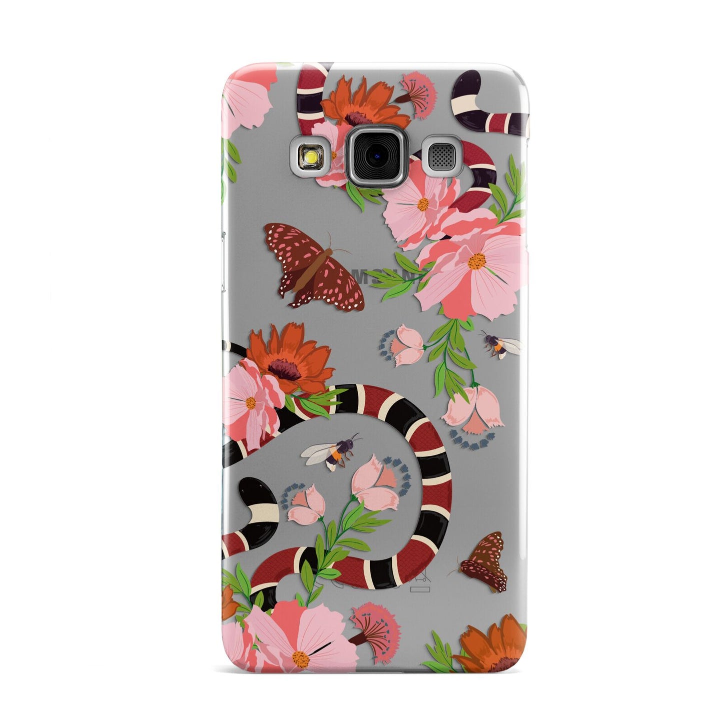 Floral Snake Samsung Galaxy A3 Case